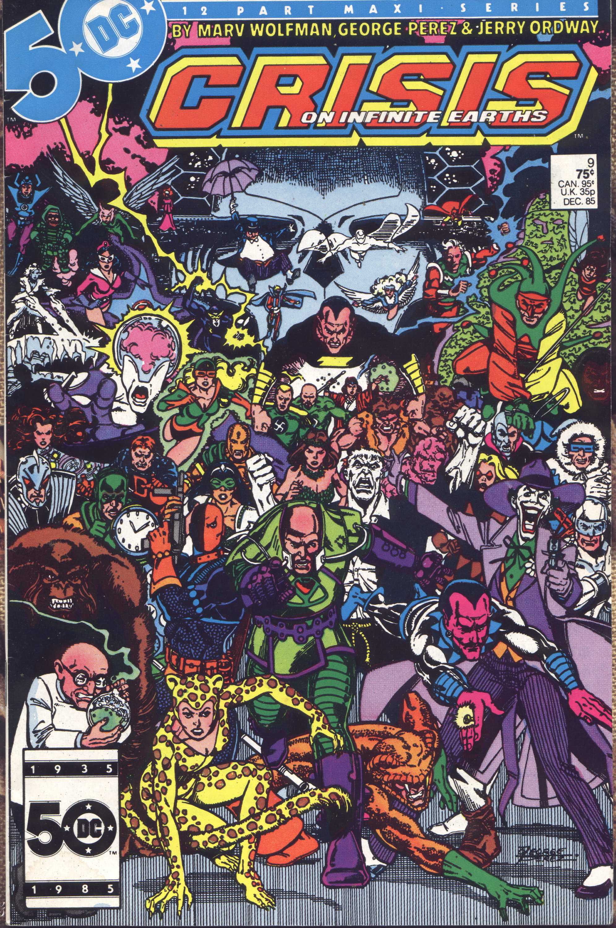 Read online Crisis on Infinite Earths (1985) comic -  Issue #9 - 1