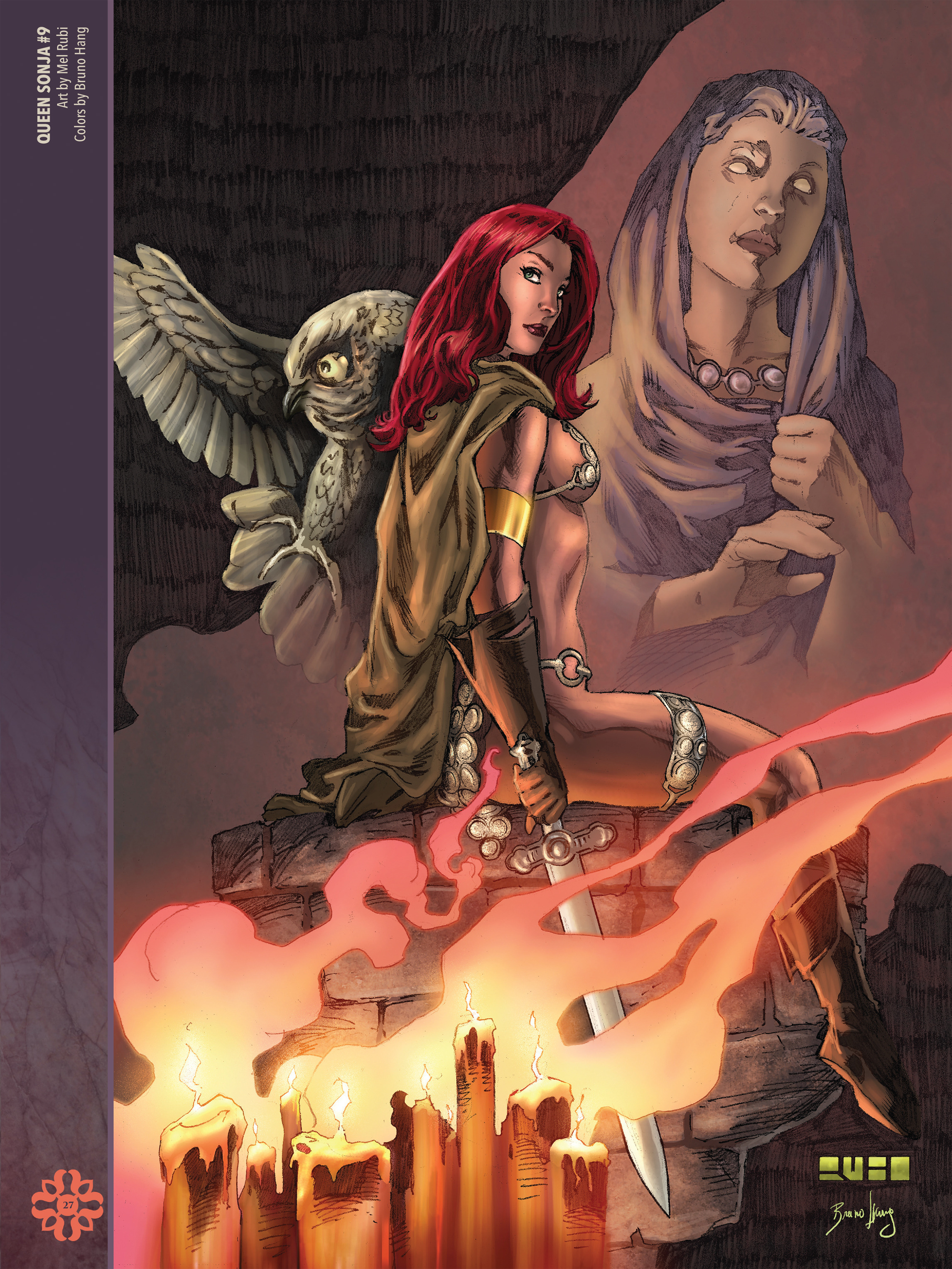 Read online The Art of Red Sonja comic -  Issue # TPB 2 (Part 1) - 27