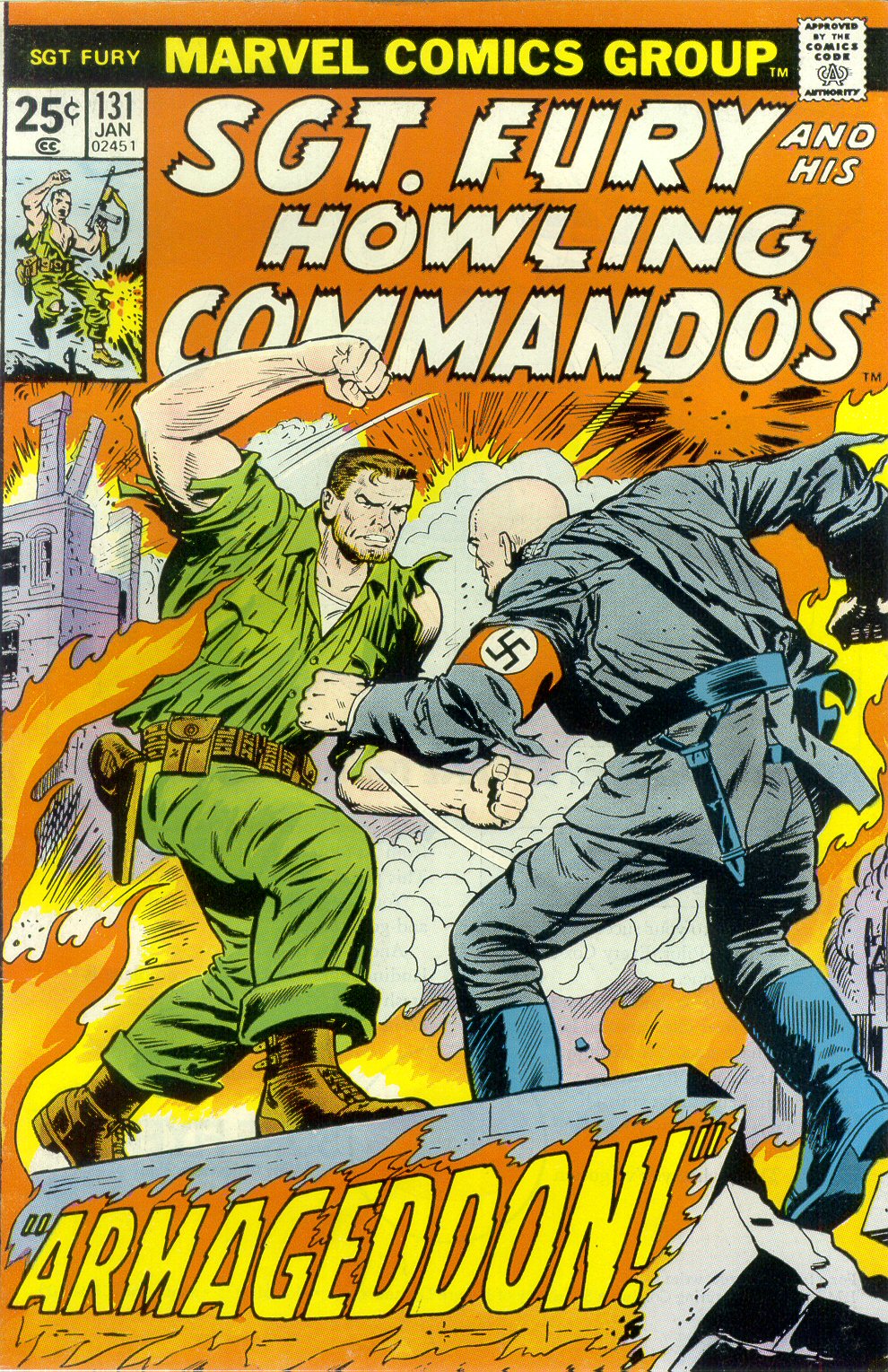 Read online Sgt. Fury comic -  Issue #131 - 1