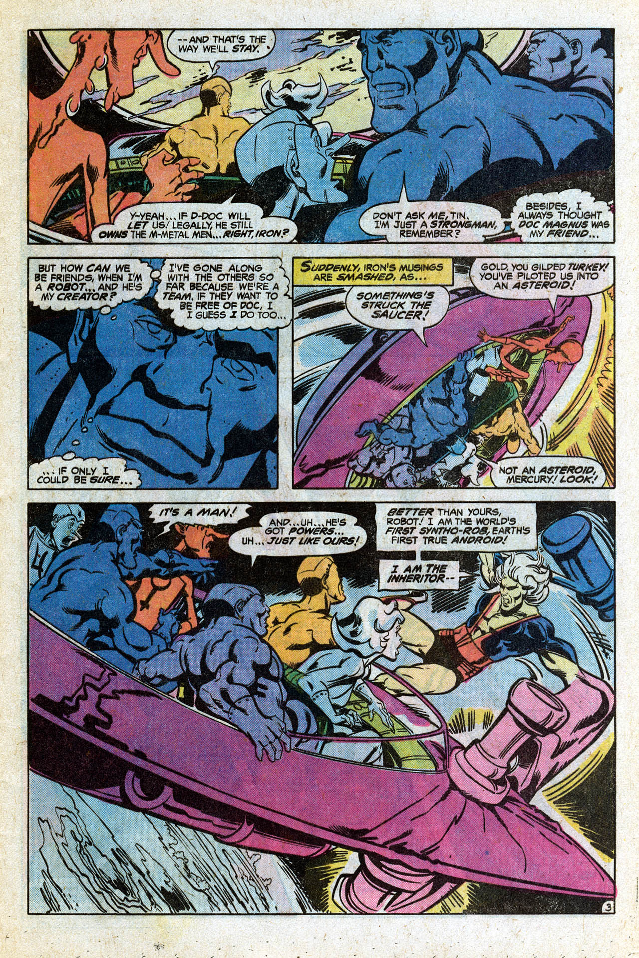 Read online Metal Men (1963) comic -  Issue #56 - 5