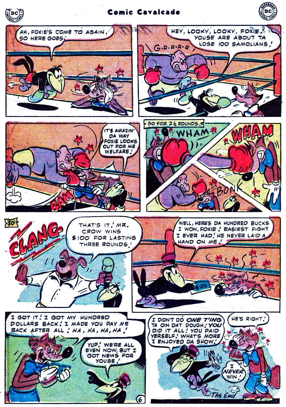 Read online Comic Cavalcade comic -  Issue #55 - 8