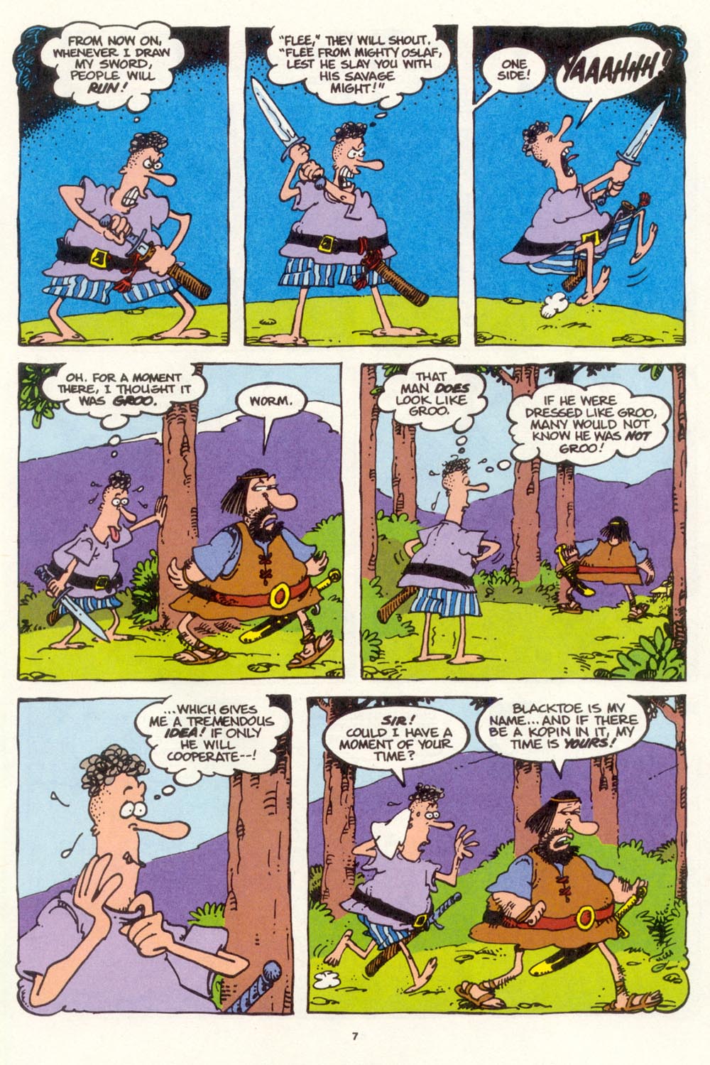 Read online Sergio Aragonés Groo the Wanderer comic -  Issue #111 - 9