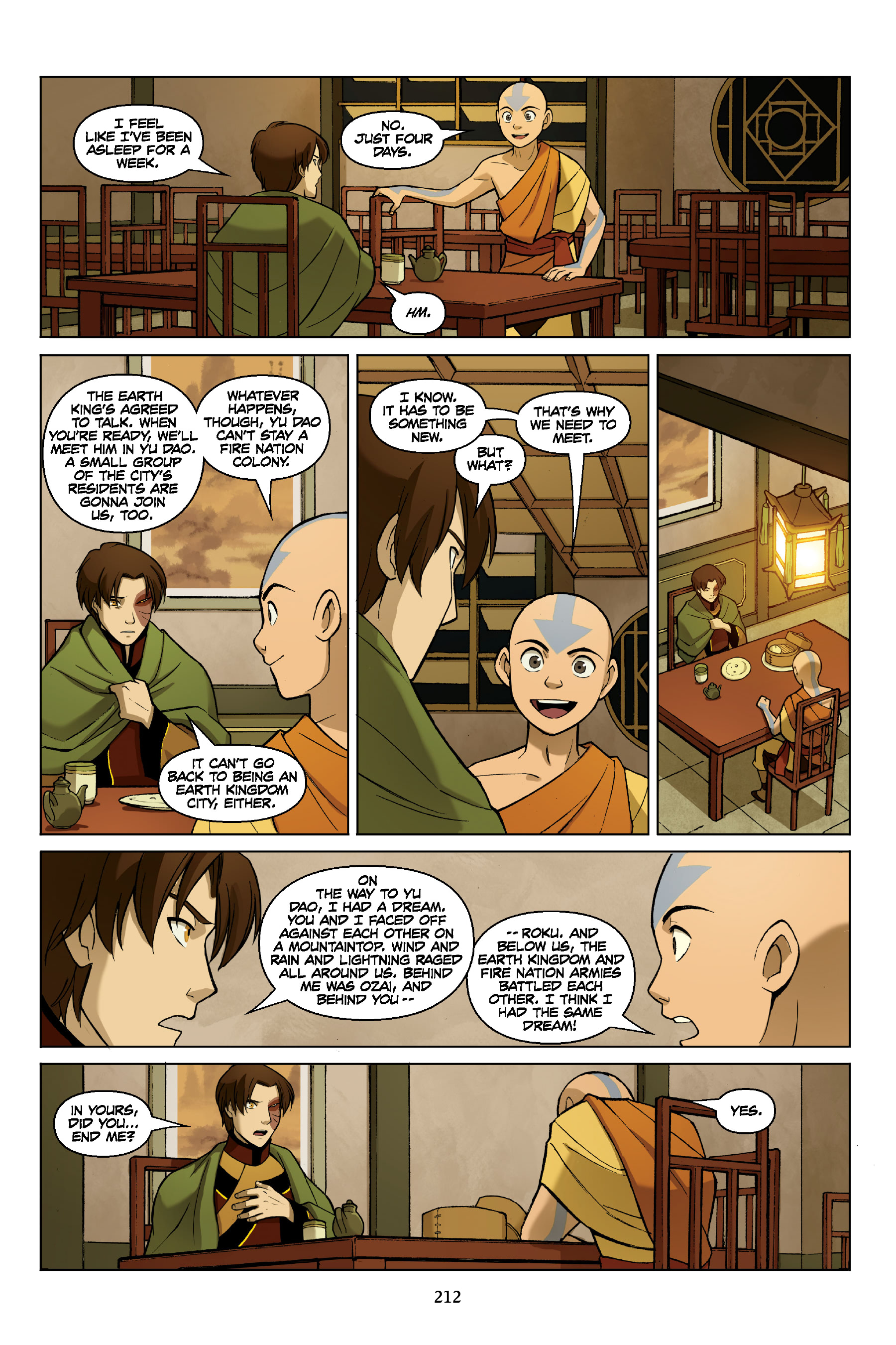 Read online Nickelodeon Avatar: The Last Airbender - The Promise comic -  Issue # _TPB Omnibus (Part 3) - 12