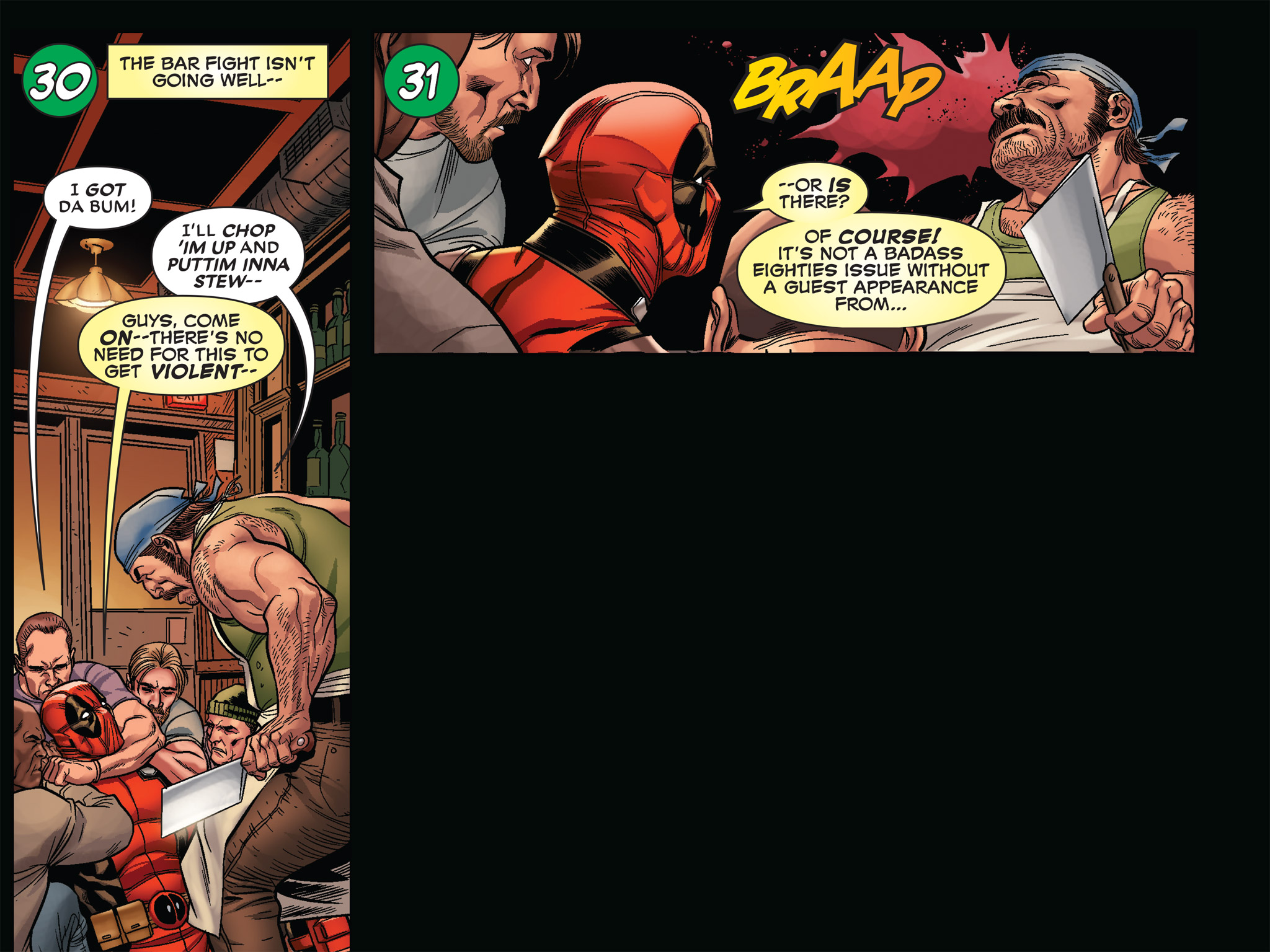 Read online You Are Deadpool comic -  Issue #4 - 34