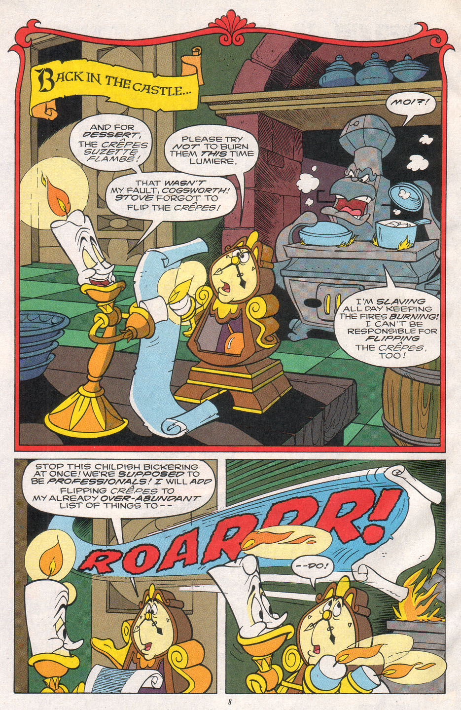 Read online Disney's Beauty and the Beast comic -  Issue #10 - 10