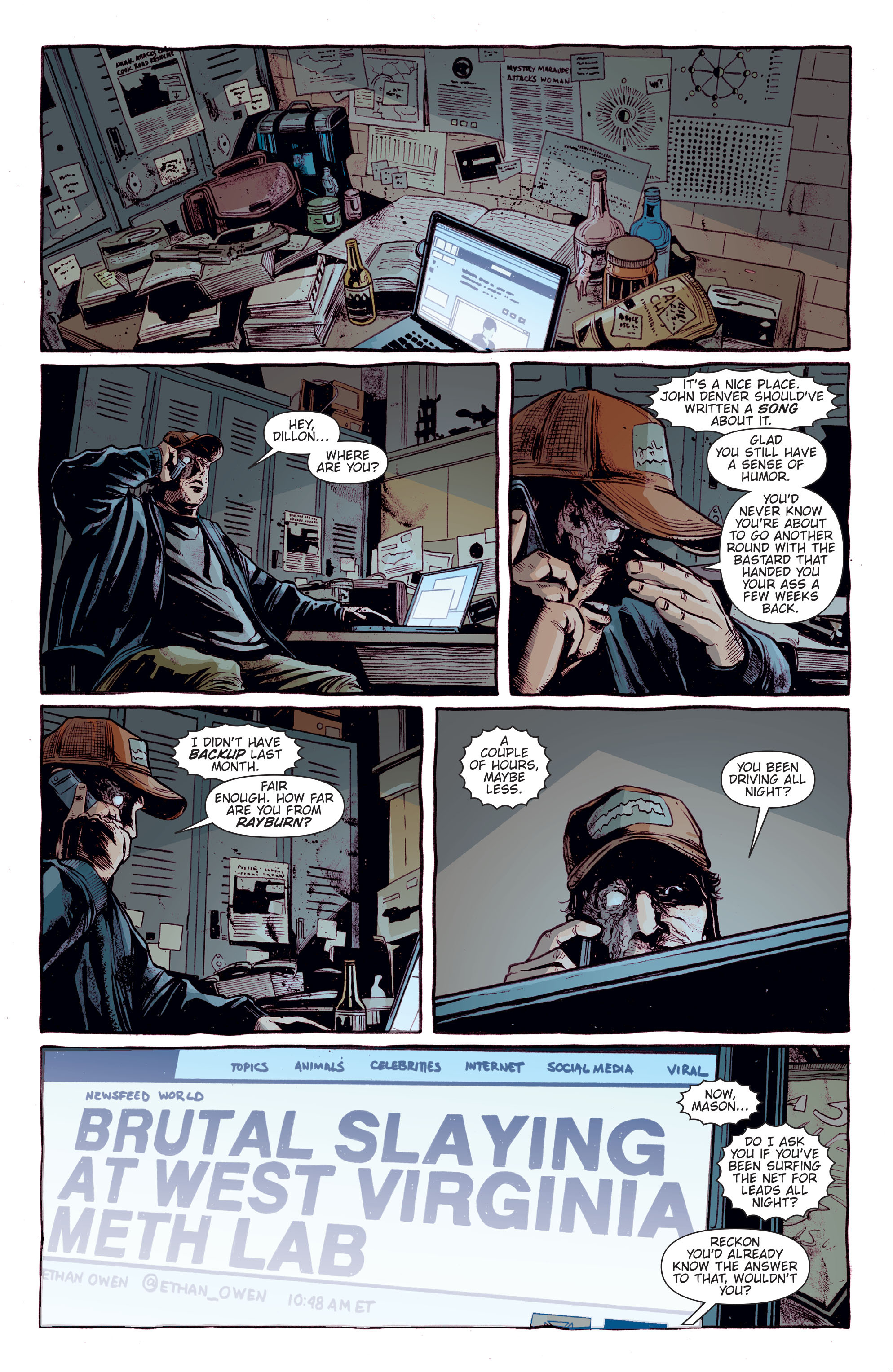 Read online Wolf Moon comic -  Issue #5 - 8