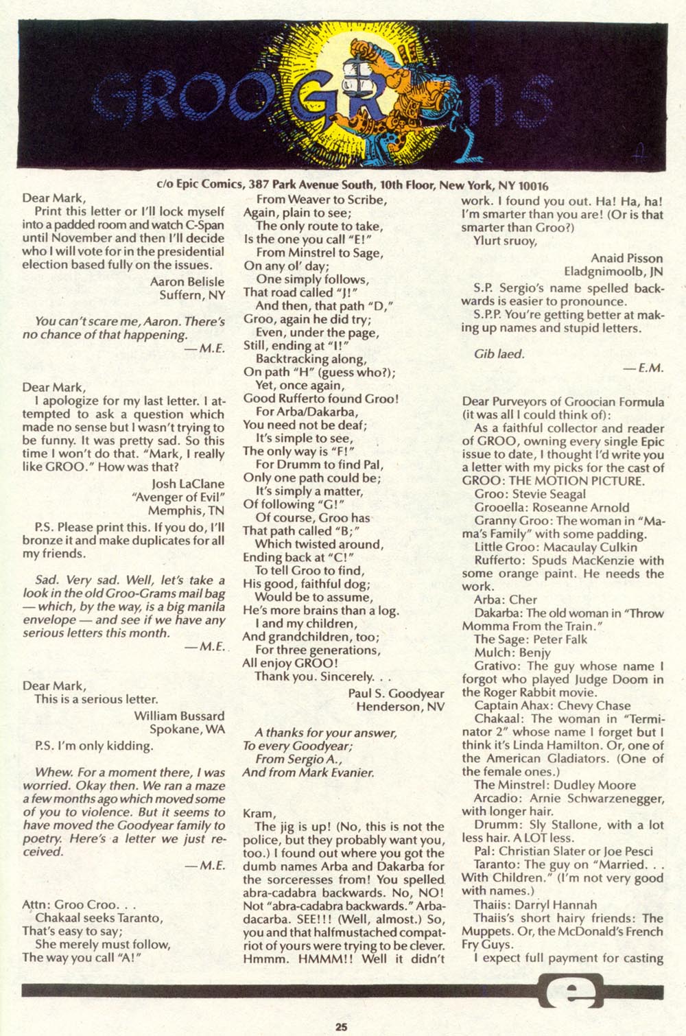 Read online Sergio Aragonés Groo the Wanderer comic -  Issue #94 - 26