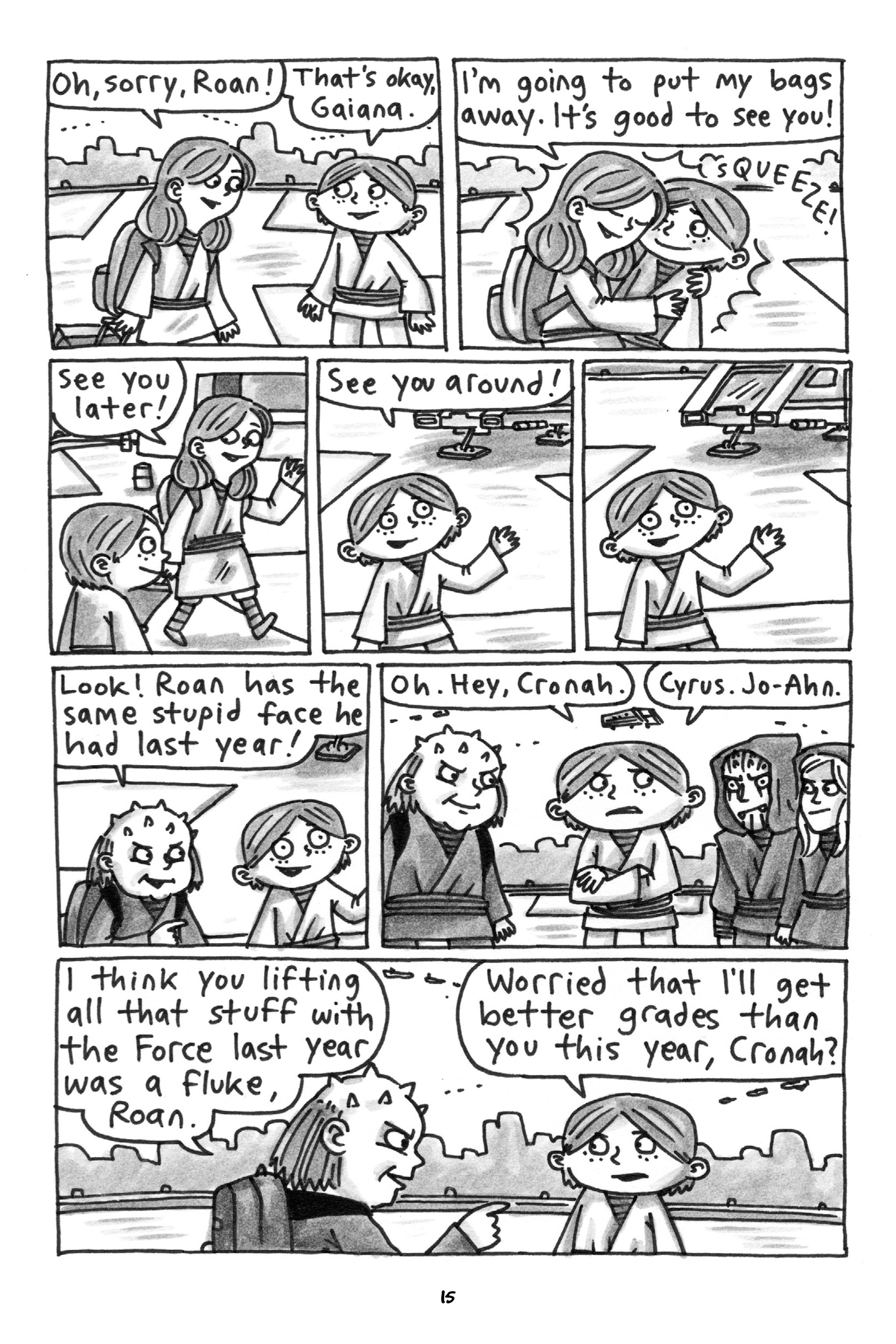 Read online Jedi Academy comic -  Issue # TPB 2 (Part 1) - 16