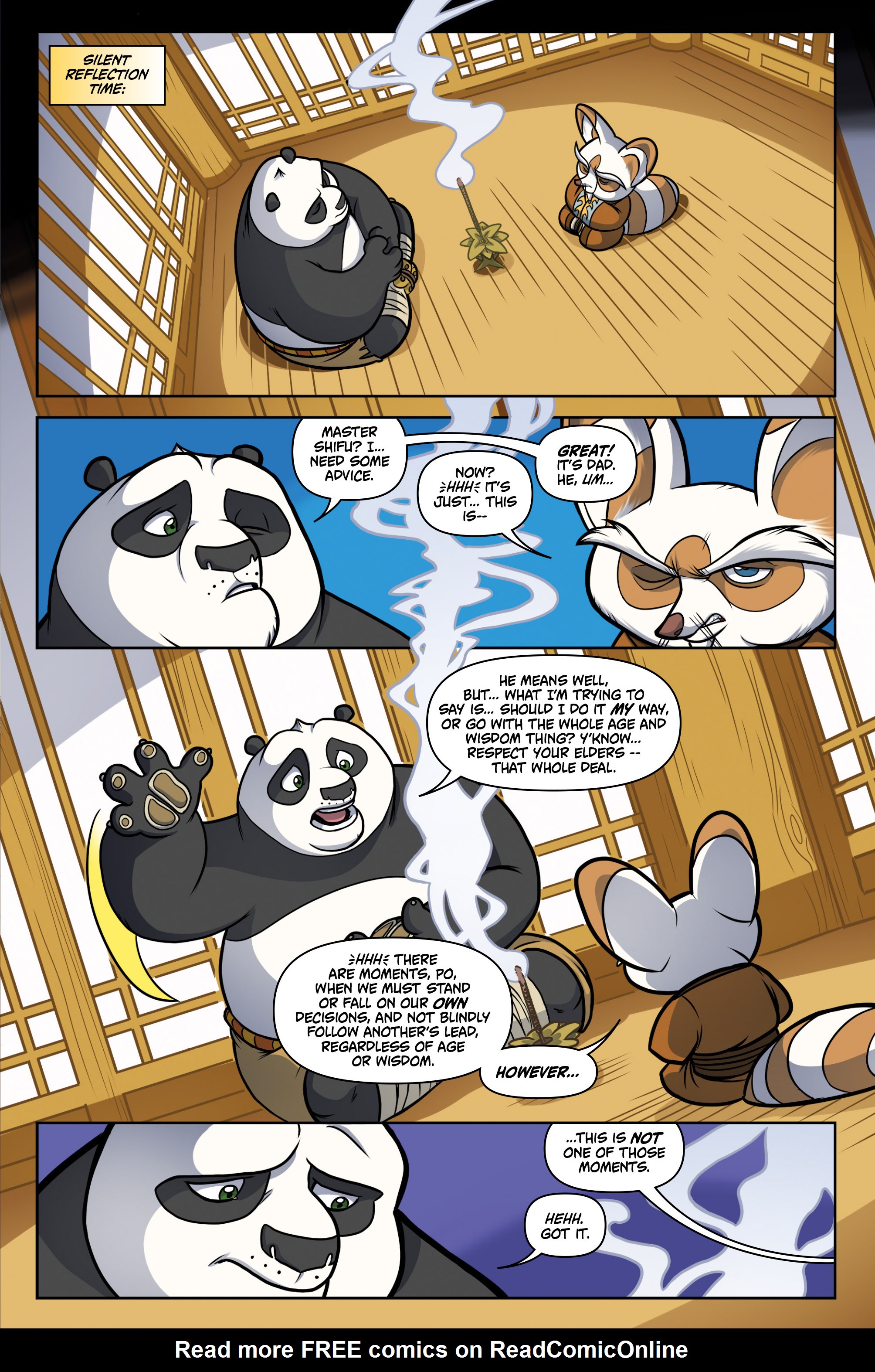 Read online DreamWorks Kung Fu Panda comic -  Issue #3 - 11
