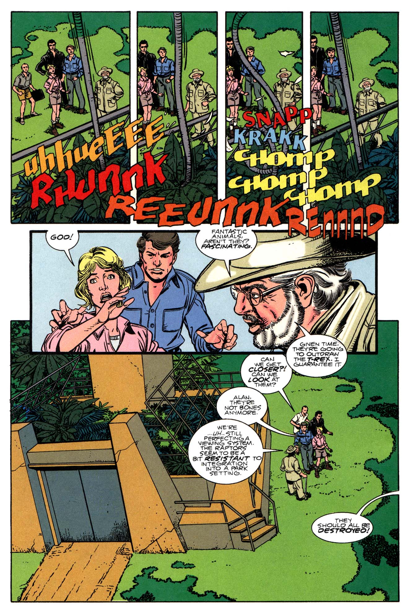 Read online Jurassic Park (1993) comic -  Issue #2 - 17