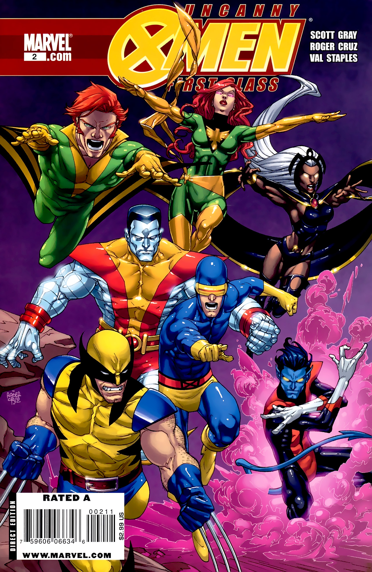 Read online Uncanny X-Men: First Class comic -  Issue #2 - 1