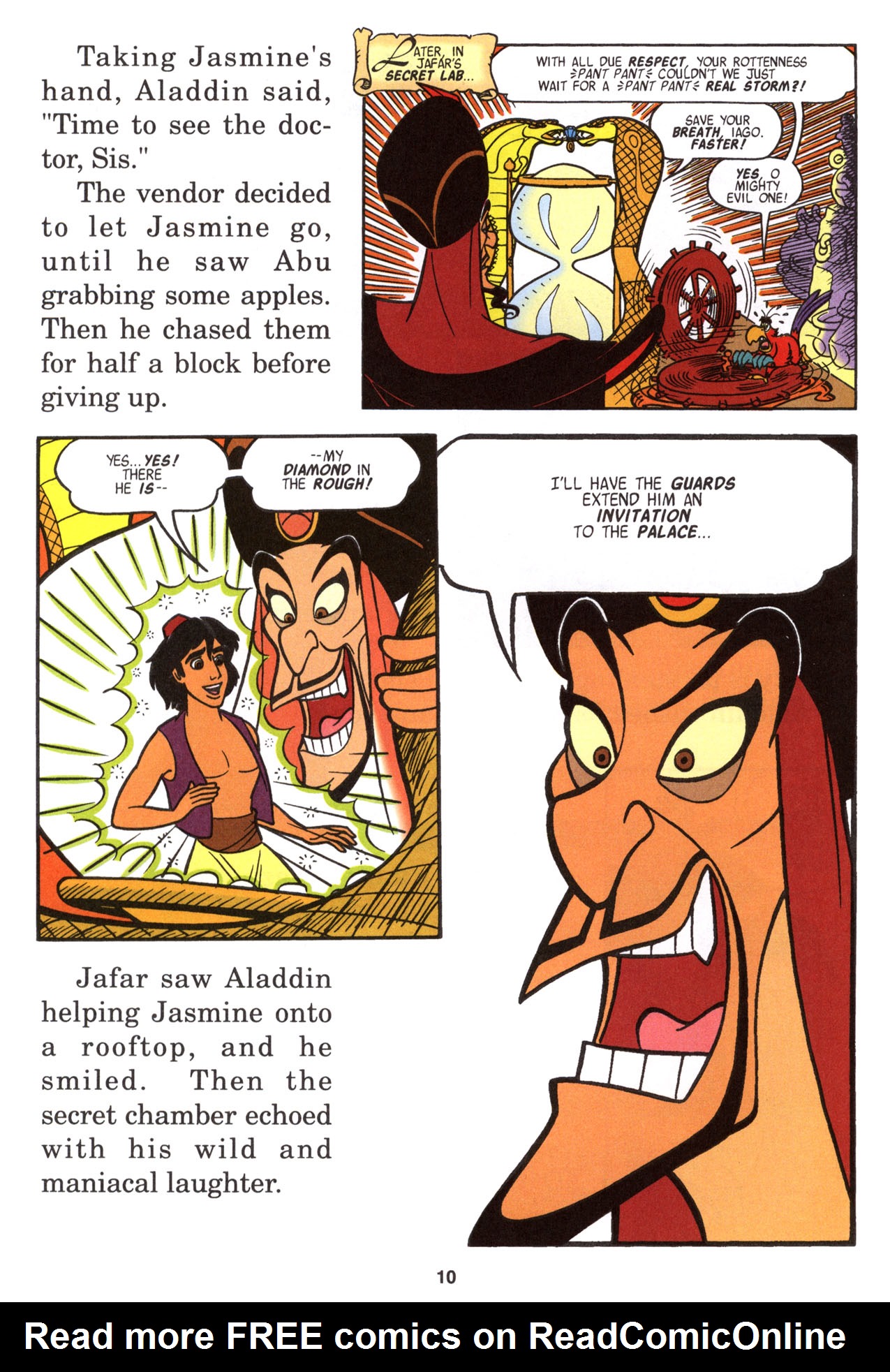 Read online Disney's Junior Graphic Novel Aladdin comic -  Issue # Full - 12