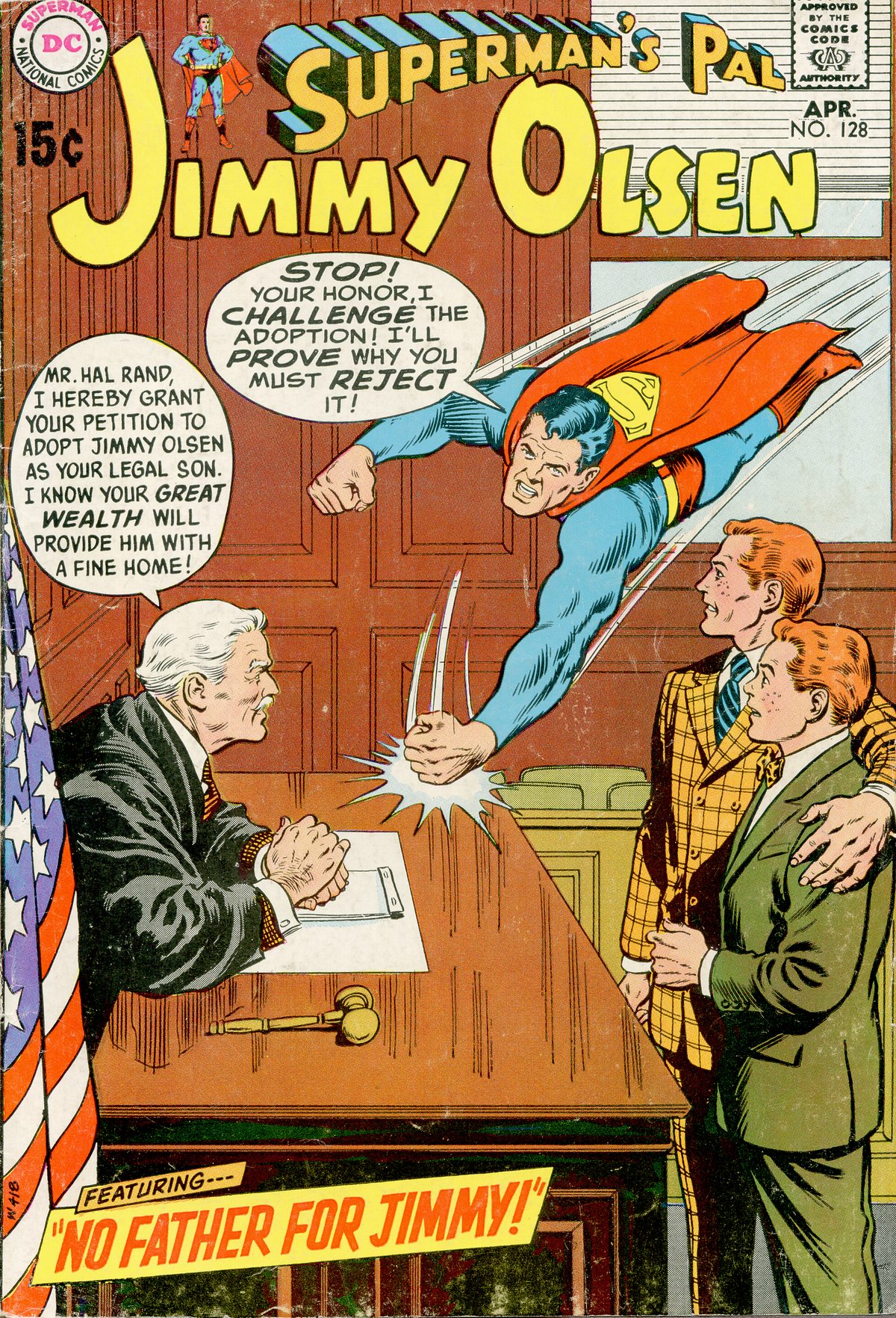 Supermans Pal Jimmy Olsen 128 Page 0