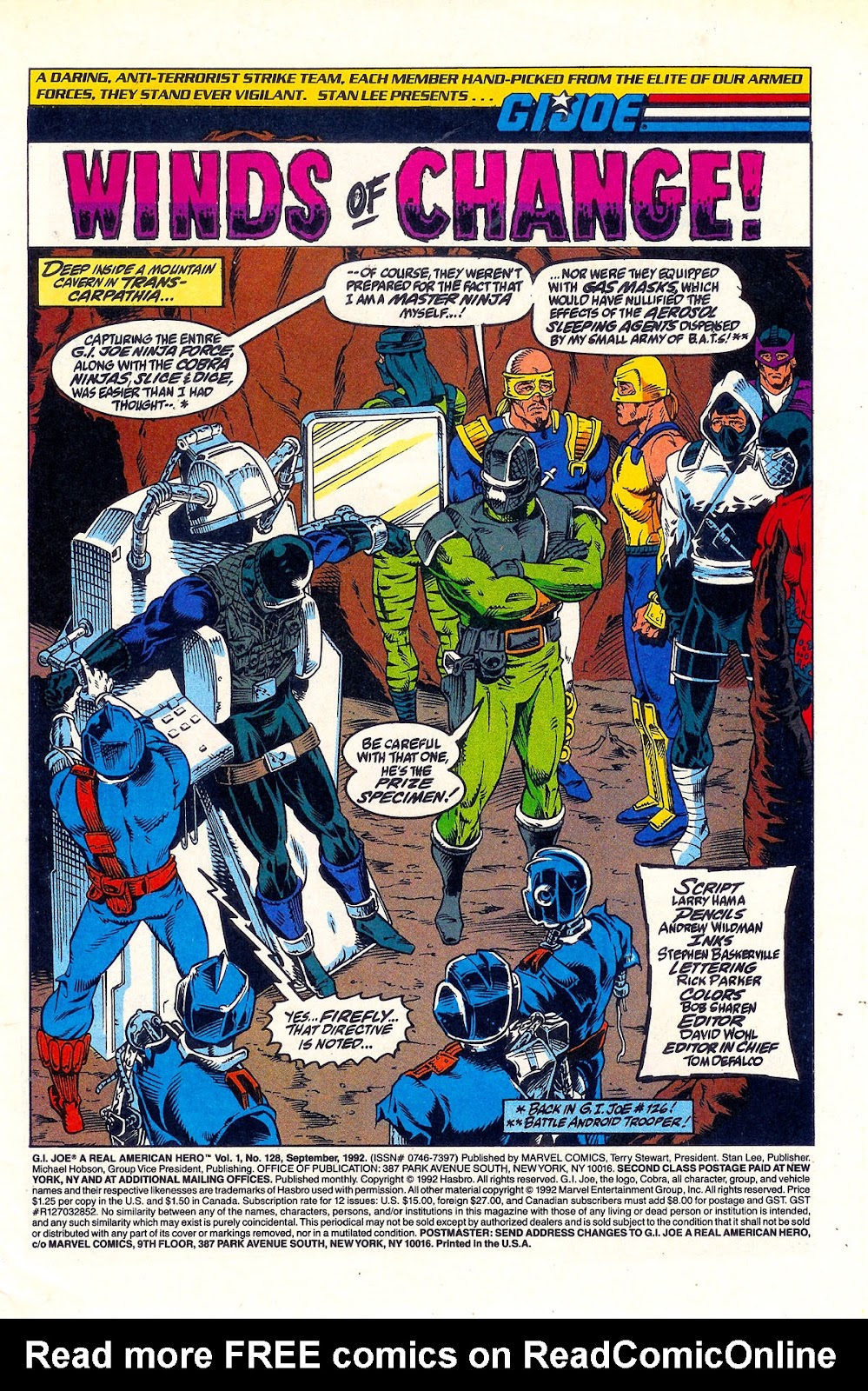 G.I. Joe: A Real American Hero issue 128 - Page 2