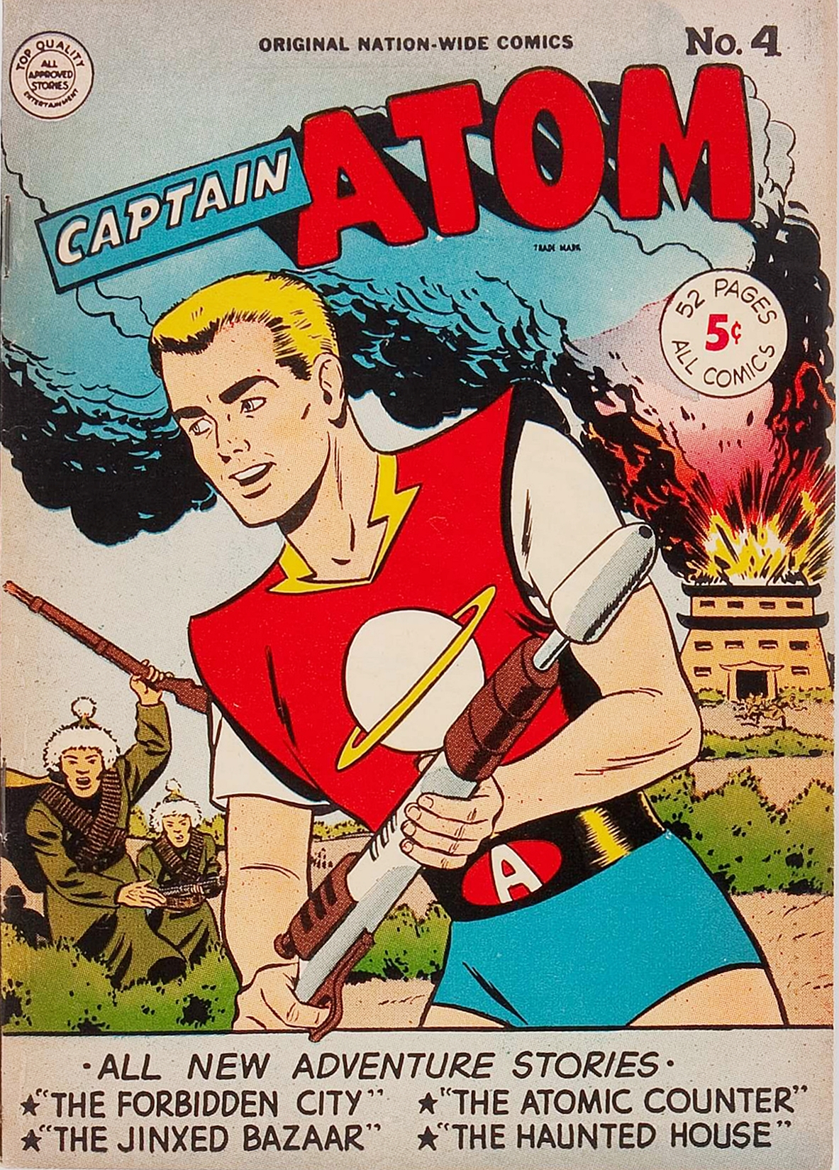 Read online Captain Atom (1950) comic -  Issue #4 - 1