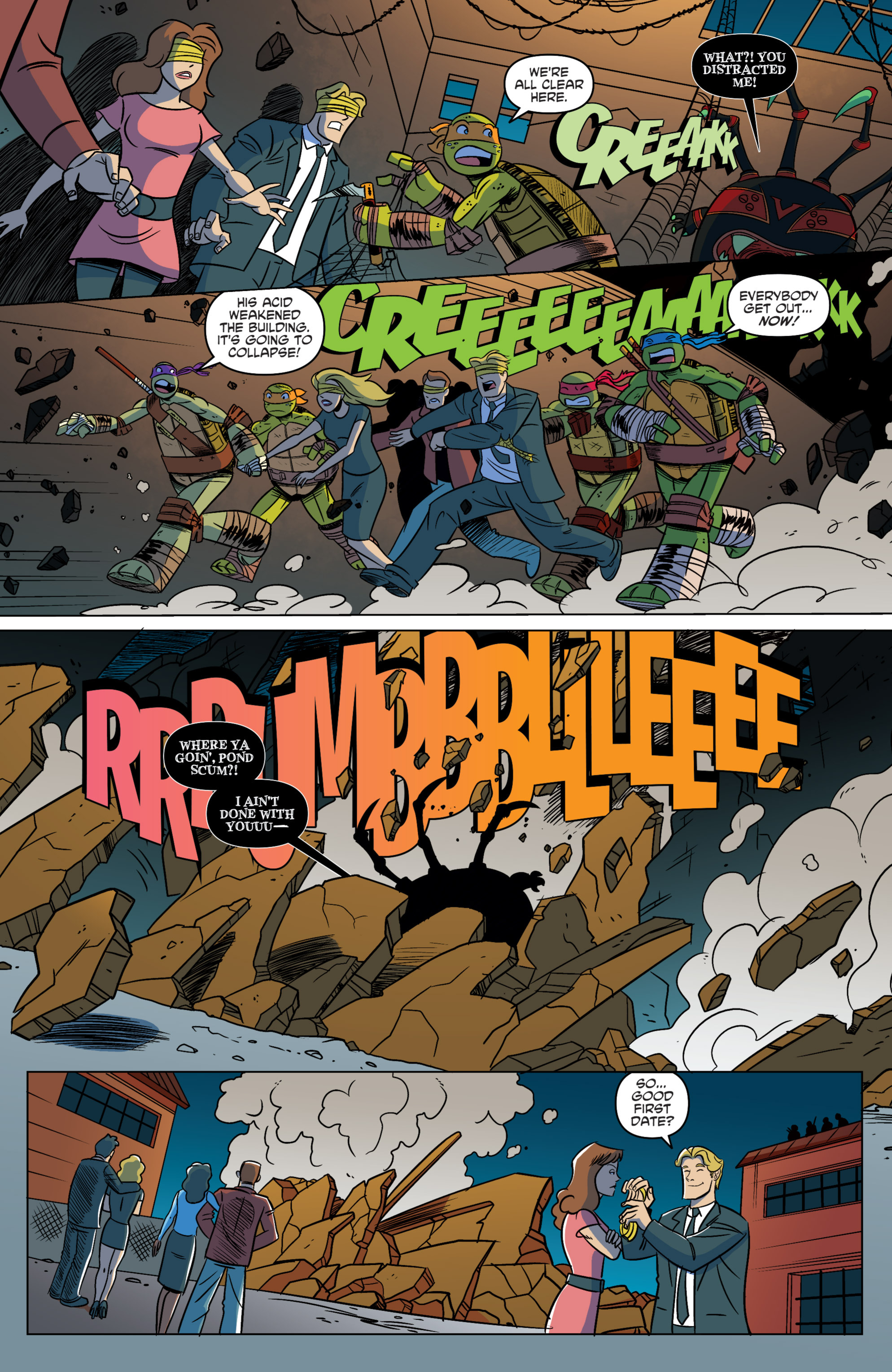 Read online Teenage Mutant Ninja Turtles New Animated Adventures comic -  Issue #10 - 15