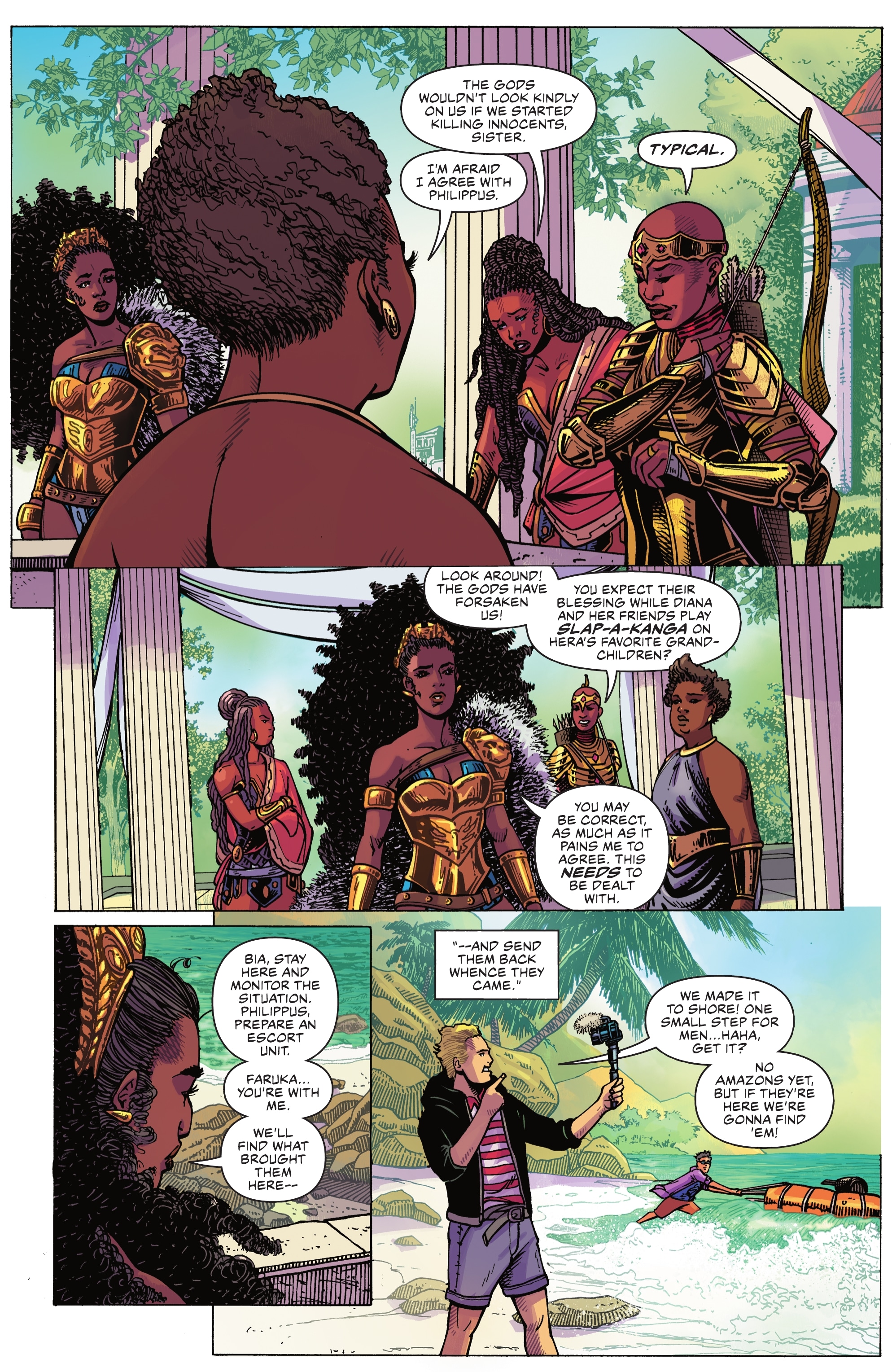 Read online Lazarus Planet: Revenge of the Gods comic -  Issue #1 - 27