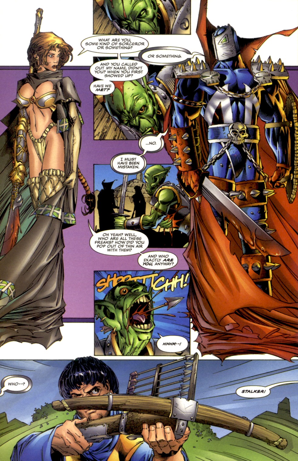 Read online Medieval Spawn/Witchblade comic -  Issue #1 - 23