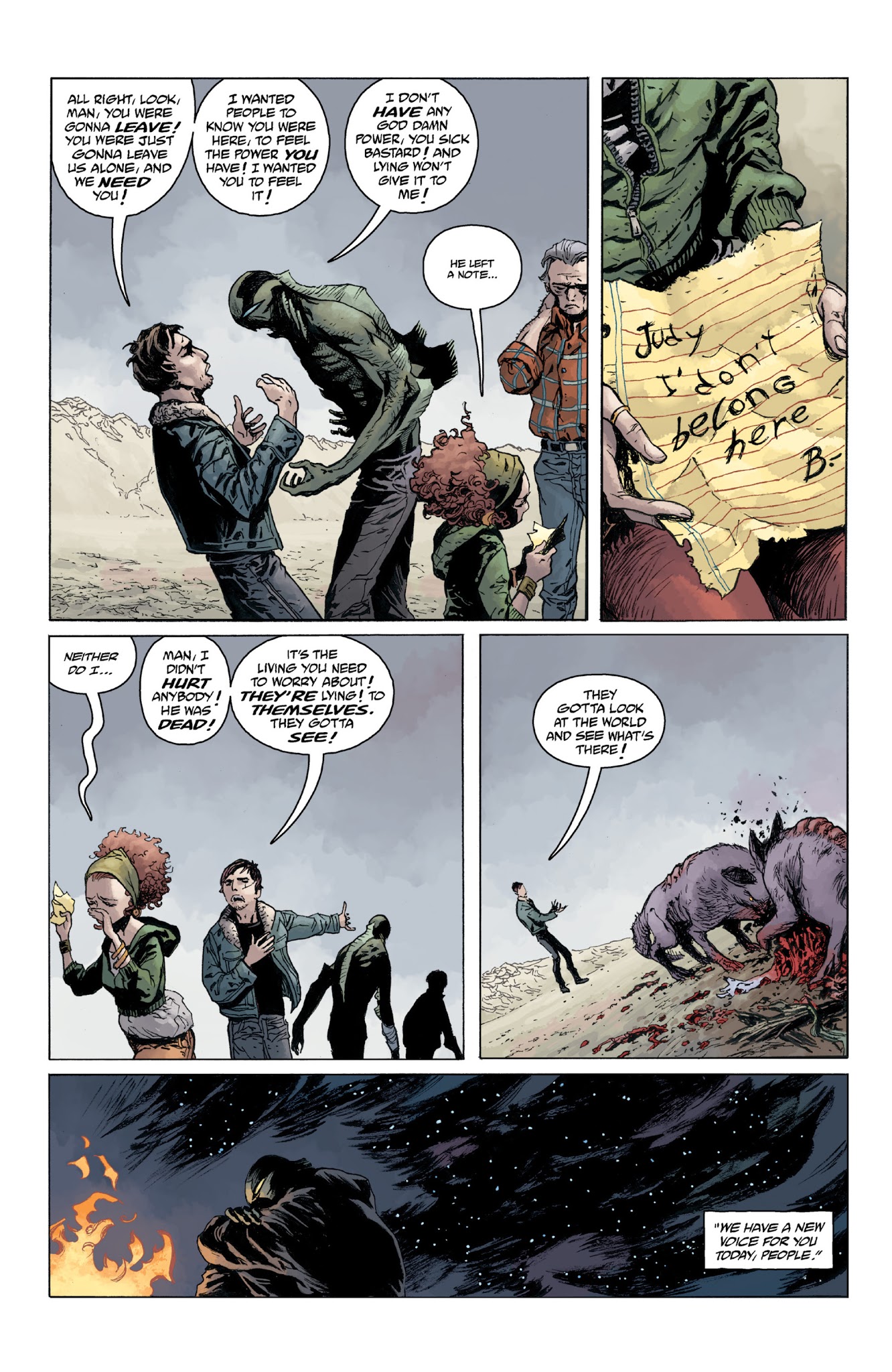 Read online Abe Sapien: Dark and Terrible and The New Race of Man comic -  Issue # TPB - 117