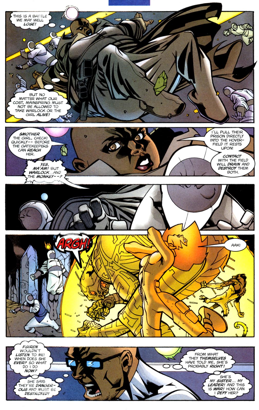 Read online Warlock (1999) comic -  Issue #3 - 15