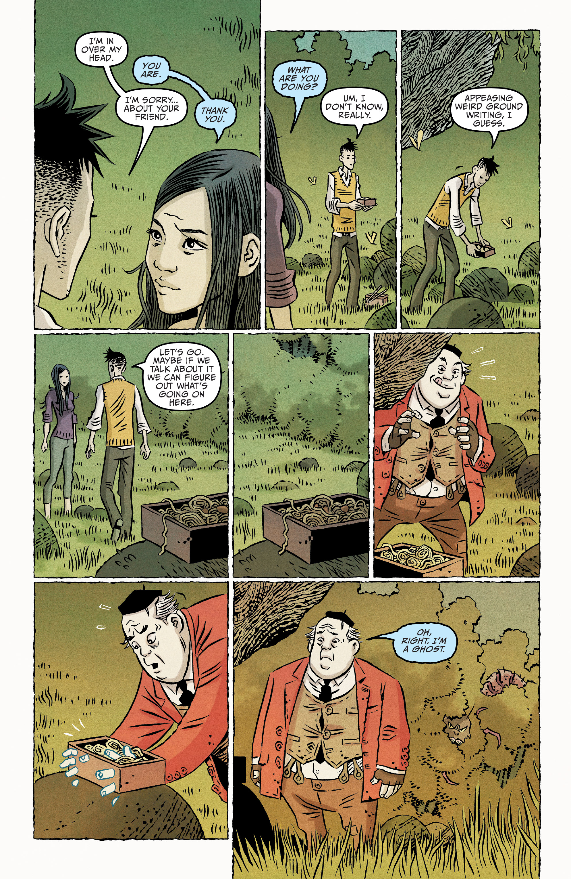 Read online Ghost Tree comic -  Issue #3 - 13
