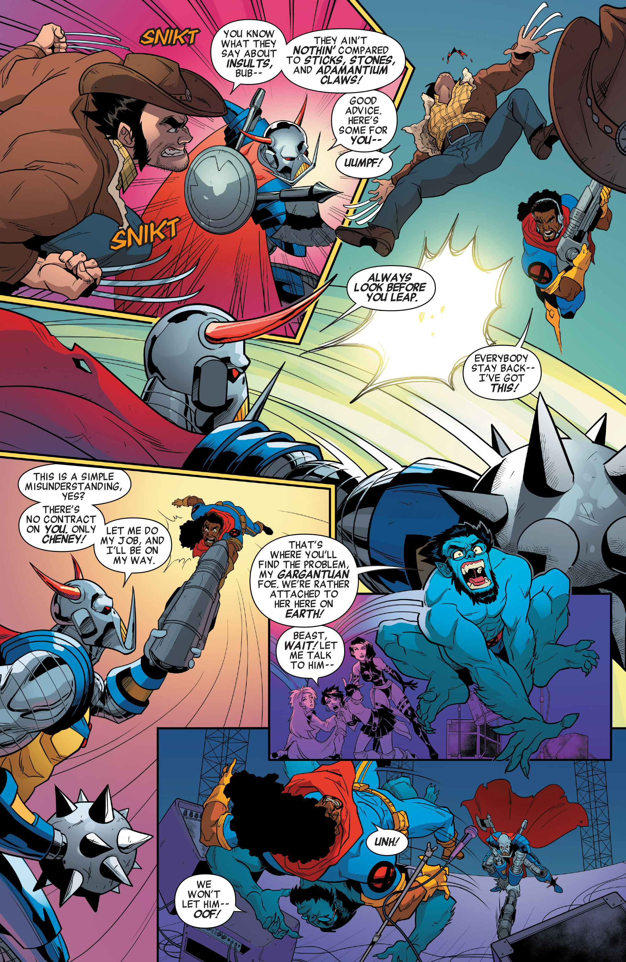 Read online X-Men '92 (2016) comic -  Issue #6 - 13