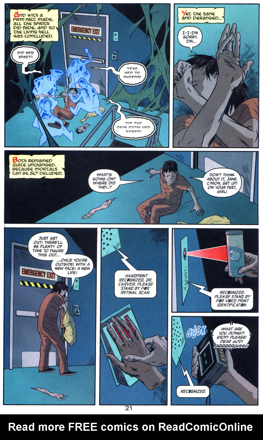 Read online Arkham Asylum: Living Hell comic -  Issue #6 - 23