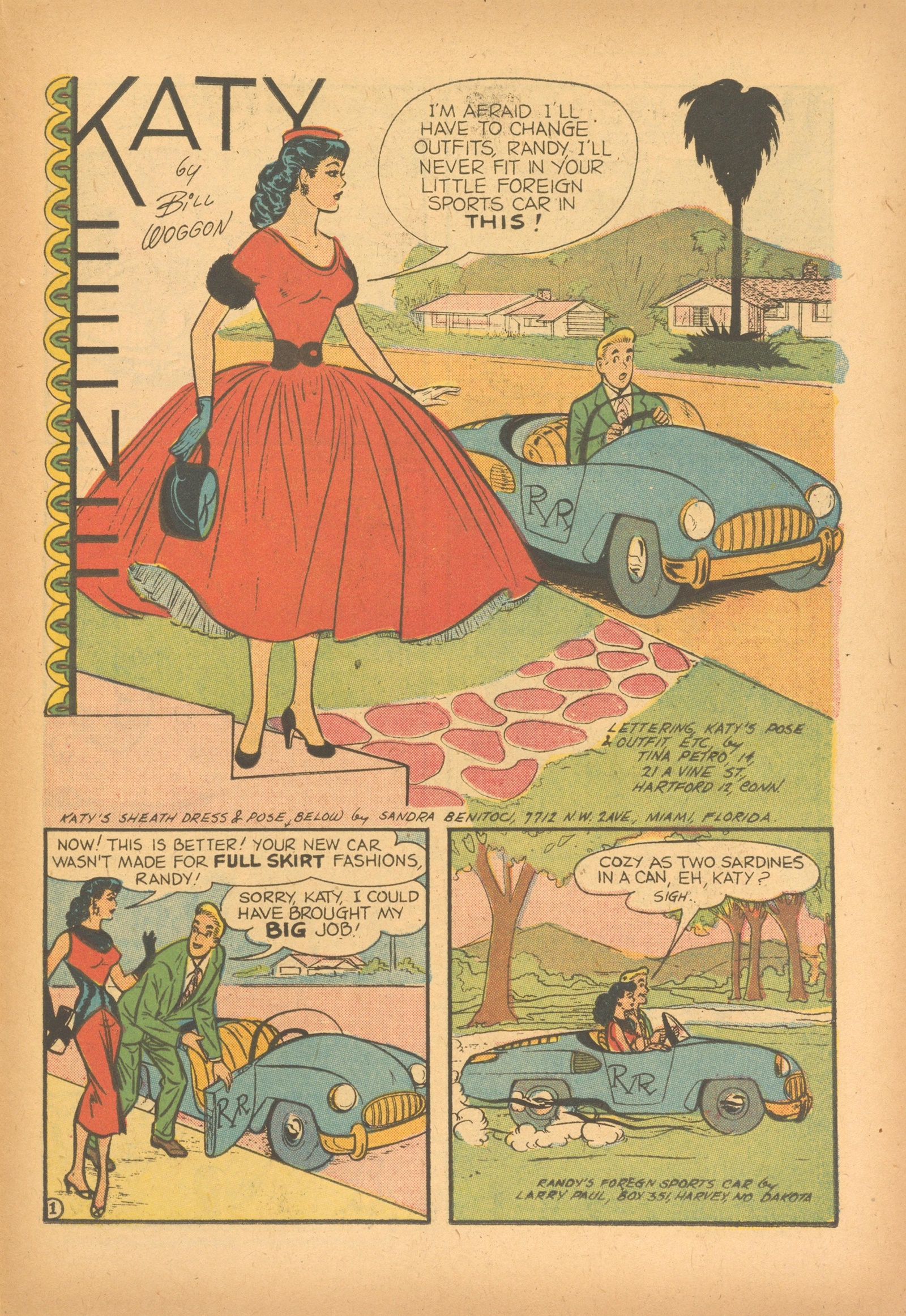 Read online Katy Keene (1949) comic -  Issue #33 - 23