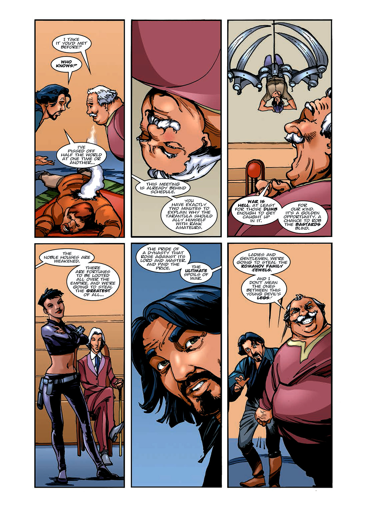 Read online Nikolai Dante comic -  Issue # TPB 6 - 48