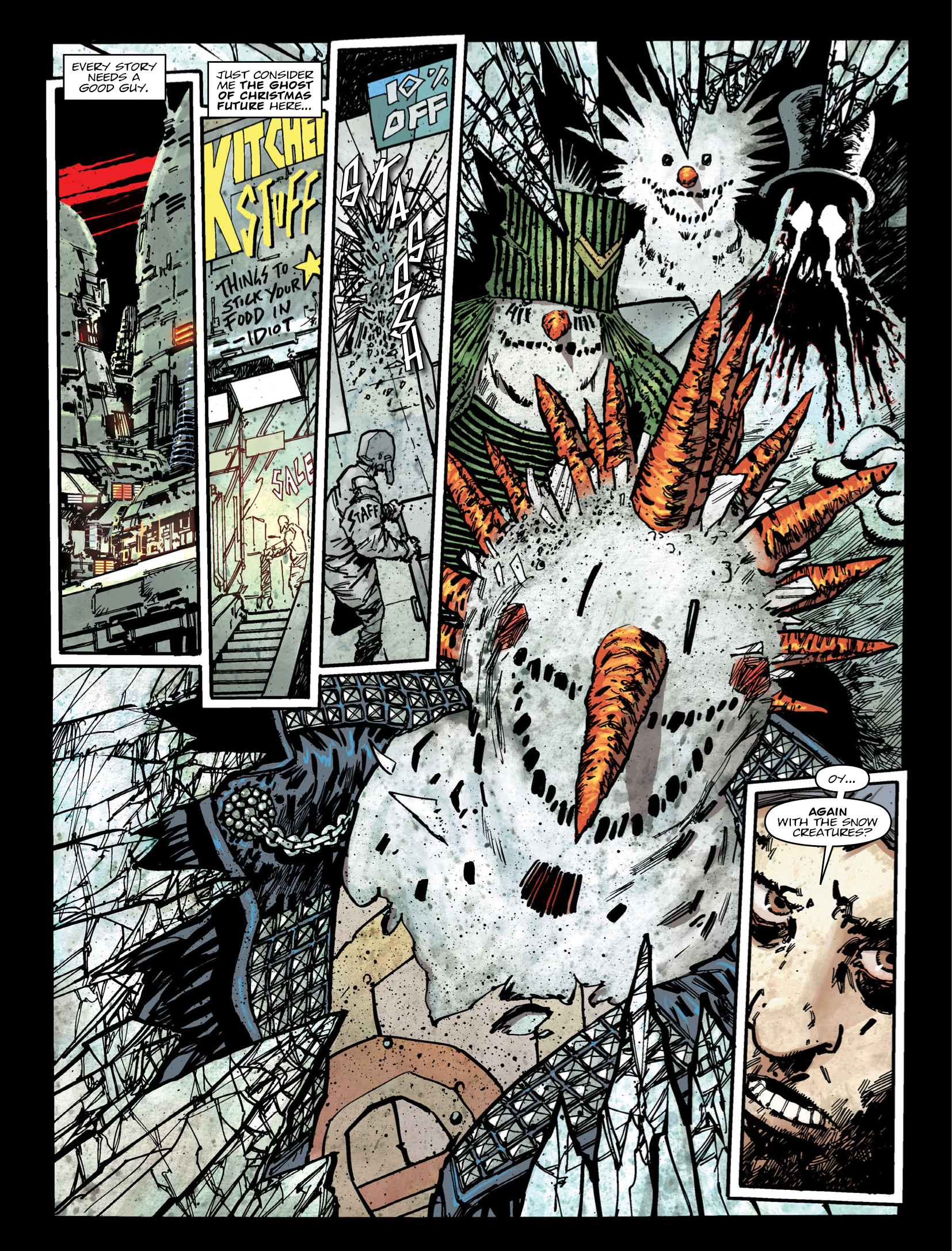 Read online Festive Thrillpower comic -  Issue # TPB - 68