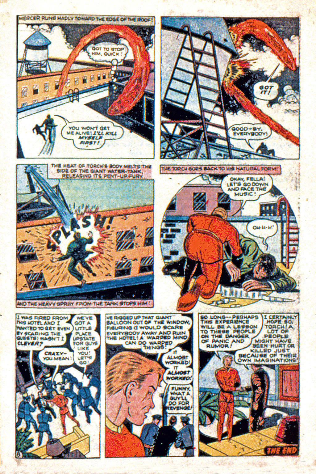 Read online The Human Torch (1940) comic -  Issue #33 - 21