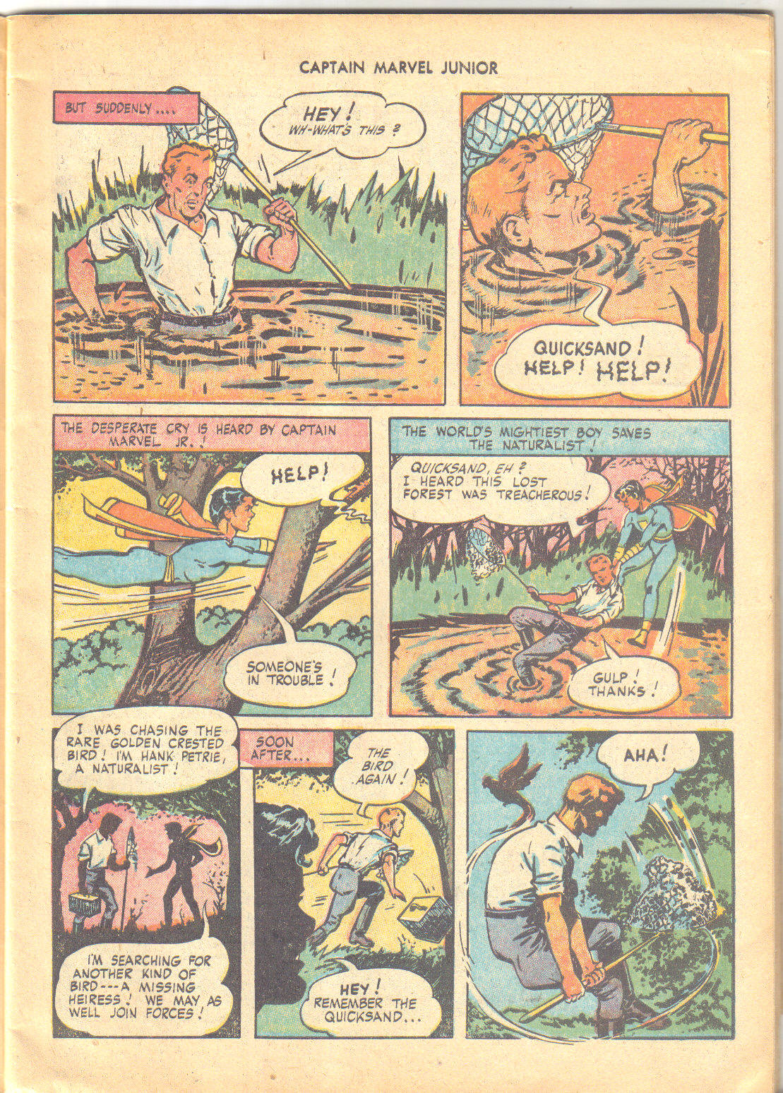 Read online Captain Marvel, Jr. comic -  Issue #48 - 7