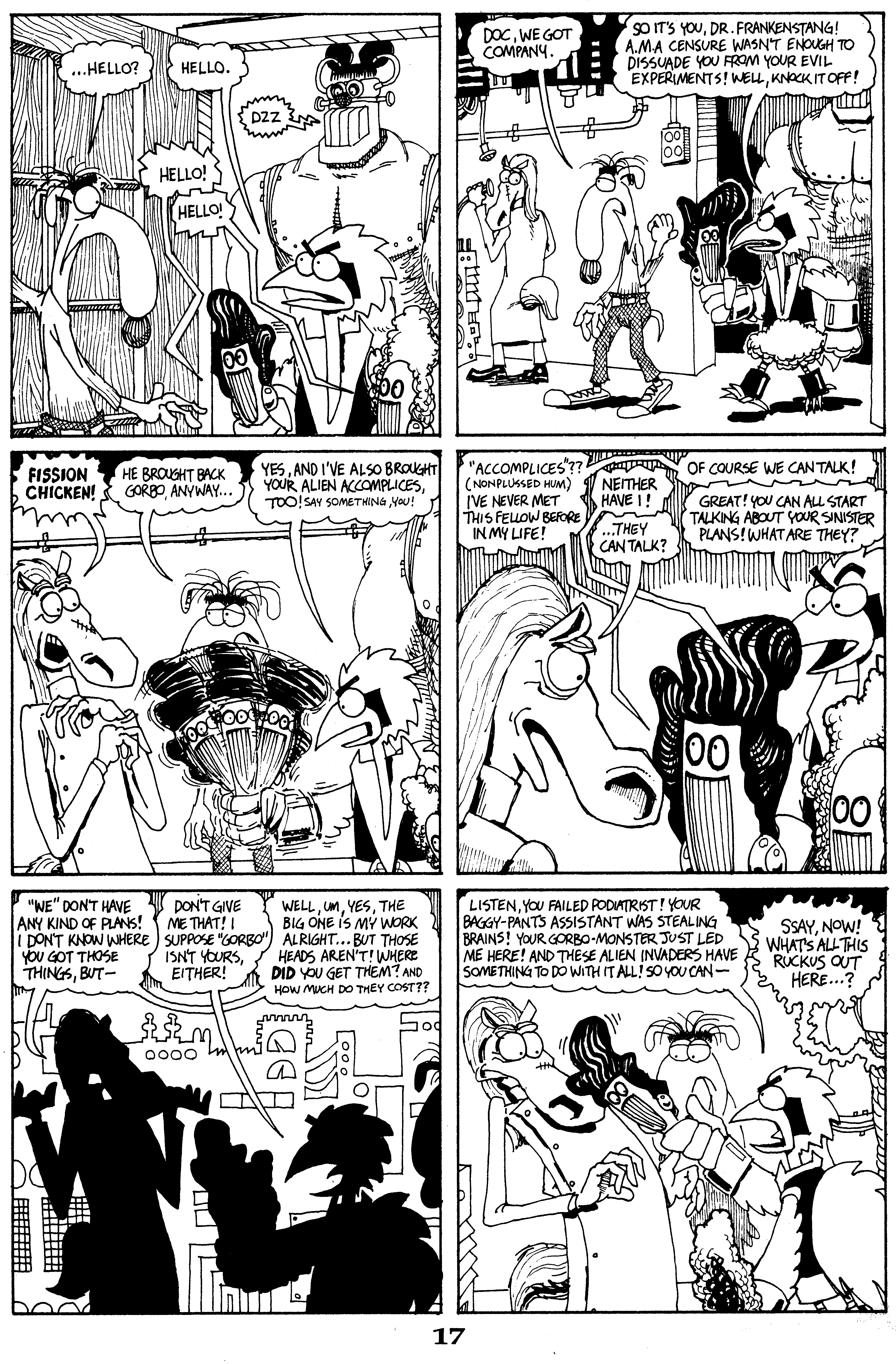 Read online Critters comic -  Issue #28 - 19