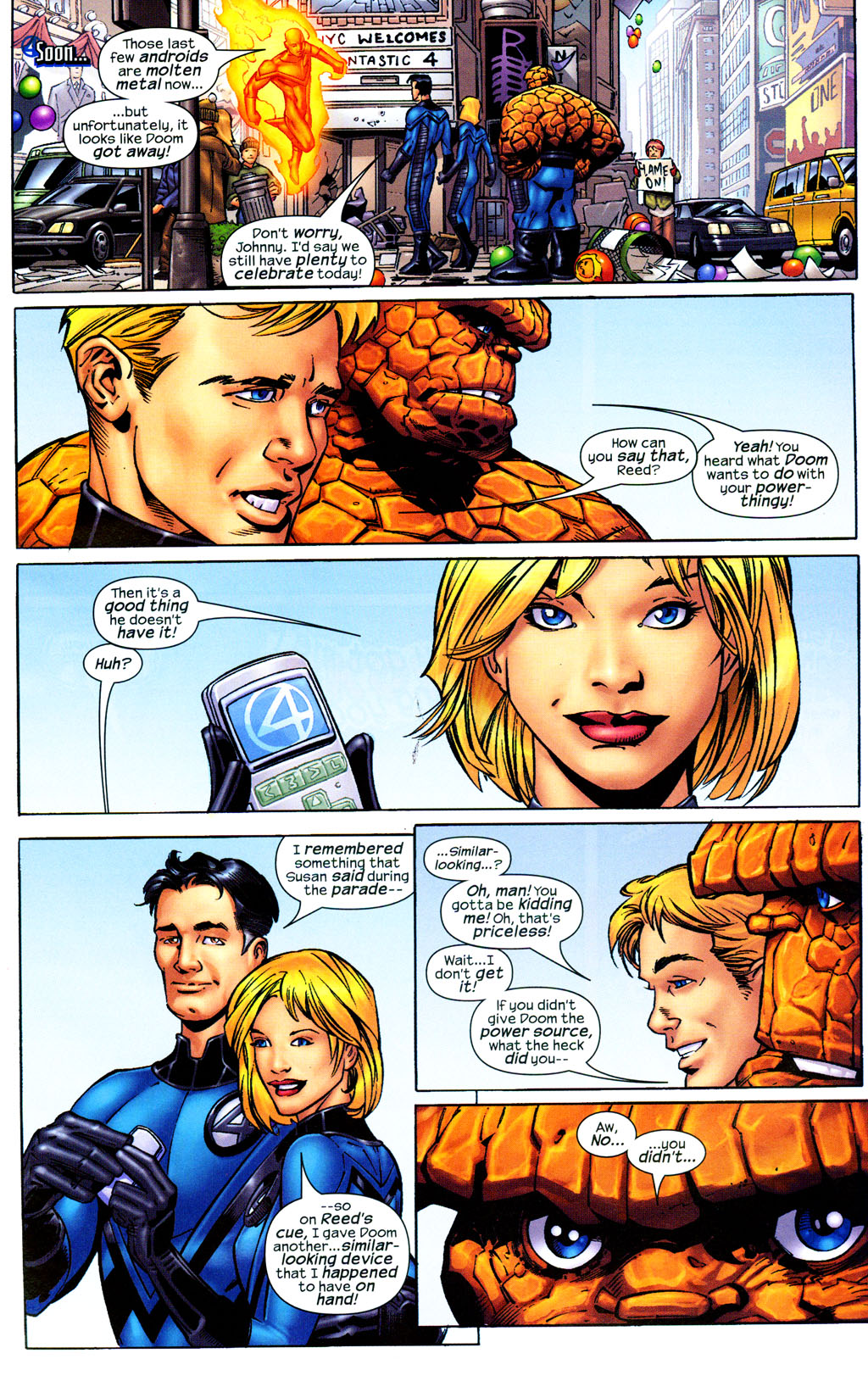 Read online Marvel Adventures Fantastic Four comic -  Issue #0 - 18