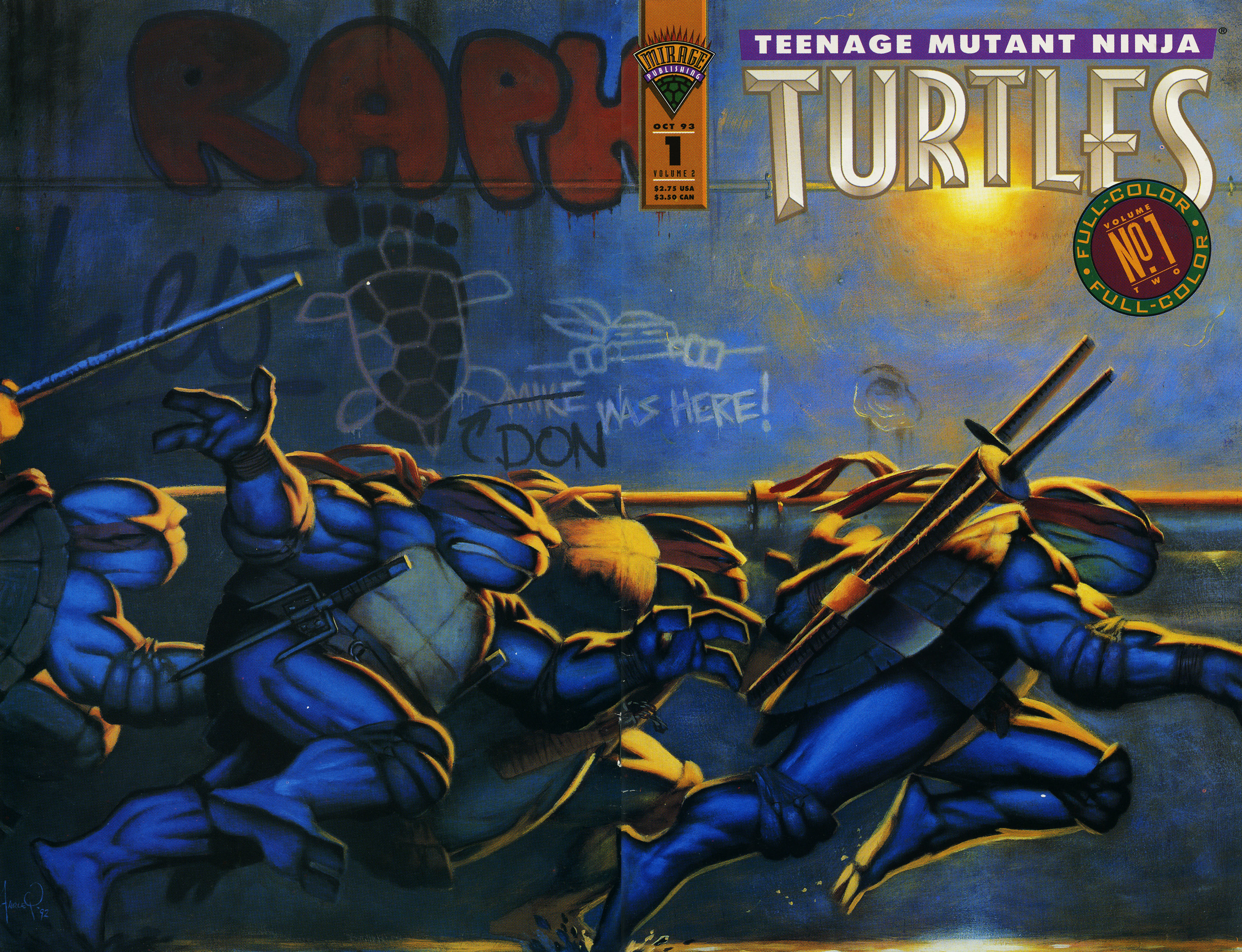 Read online Teenage Mutant Ninja Turtles (1993) comic -  Issue #1 - 1