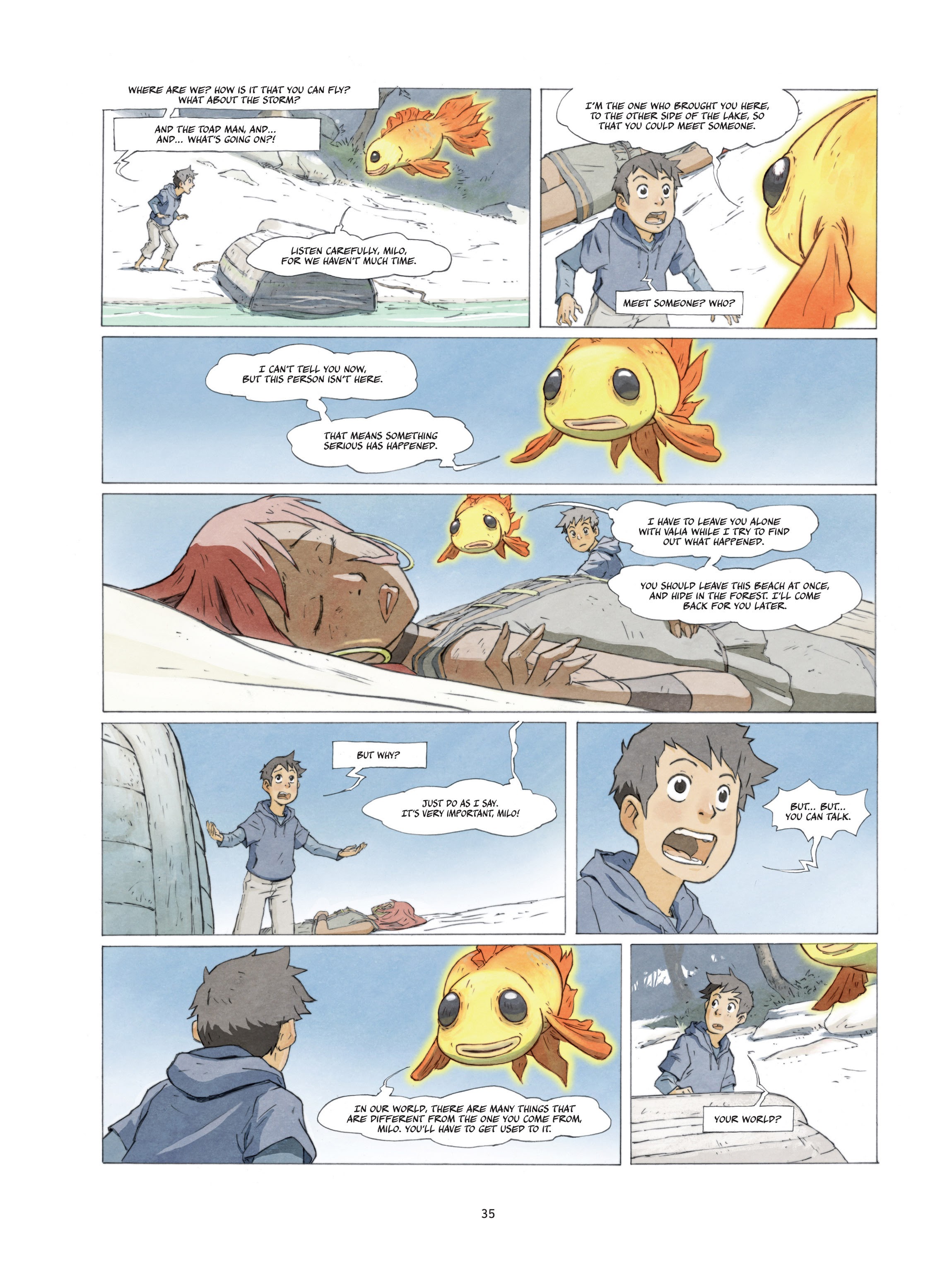 Read online Milo's World (2020) comic -  Issue #1 - 36