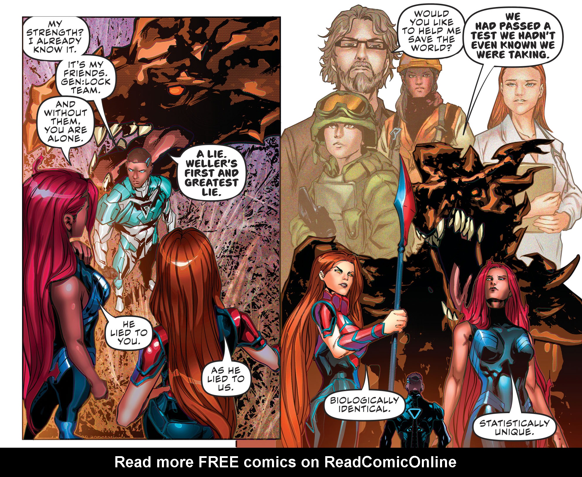 Read online gen:Lock comic -  Issue #8 - 8
