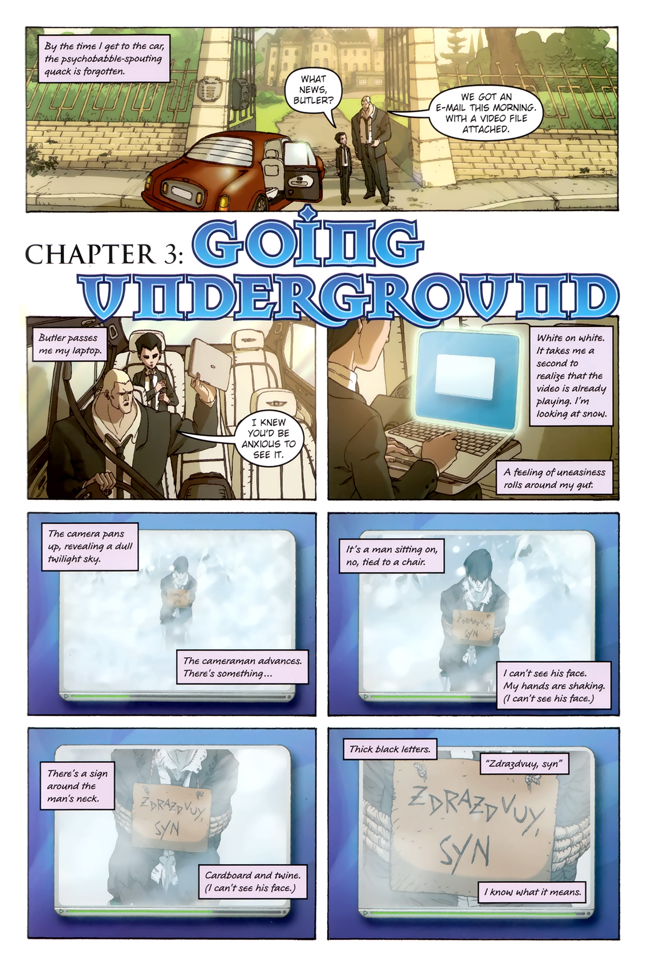 Read online Artemis Fowl: The Arctic Incident comic -  Issue # TPB - 28