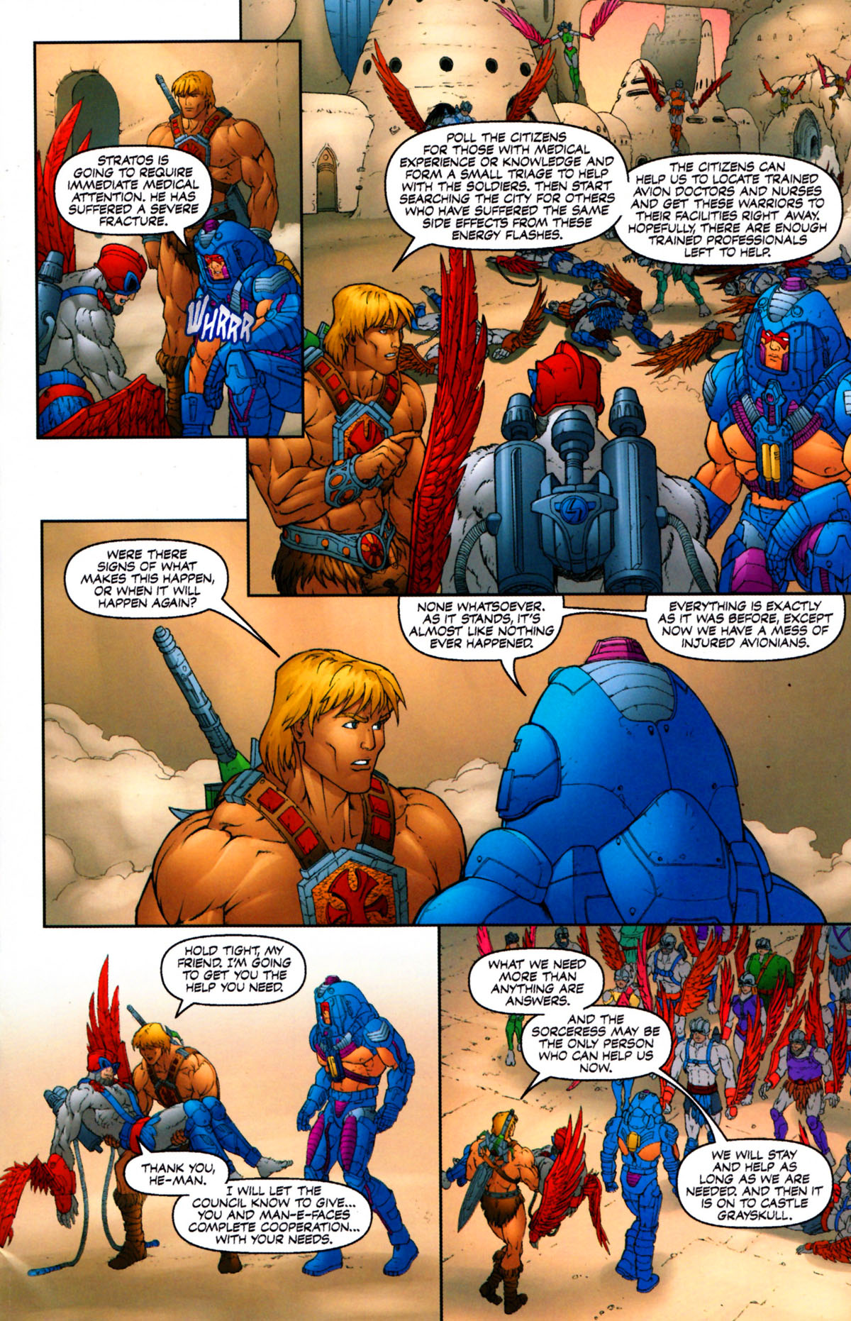 Read online Masters of the Universe (2003) comic -  Issue #4 - 10