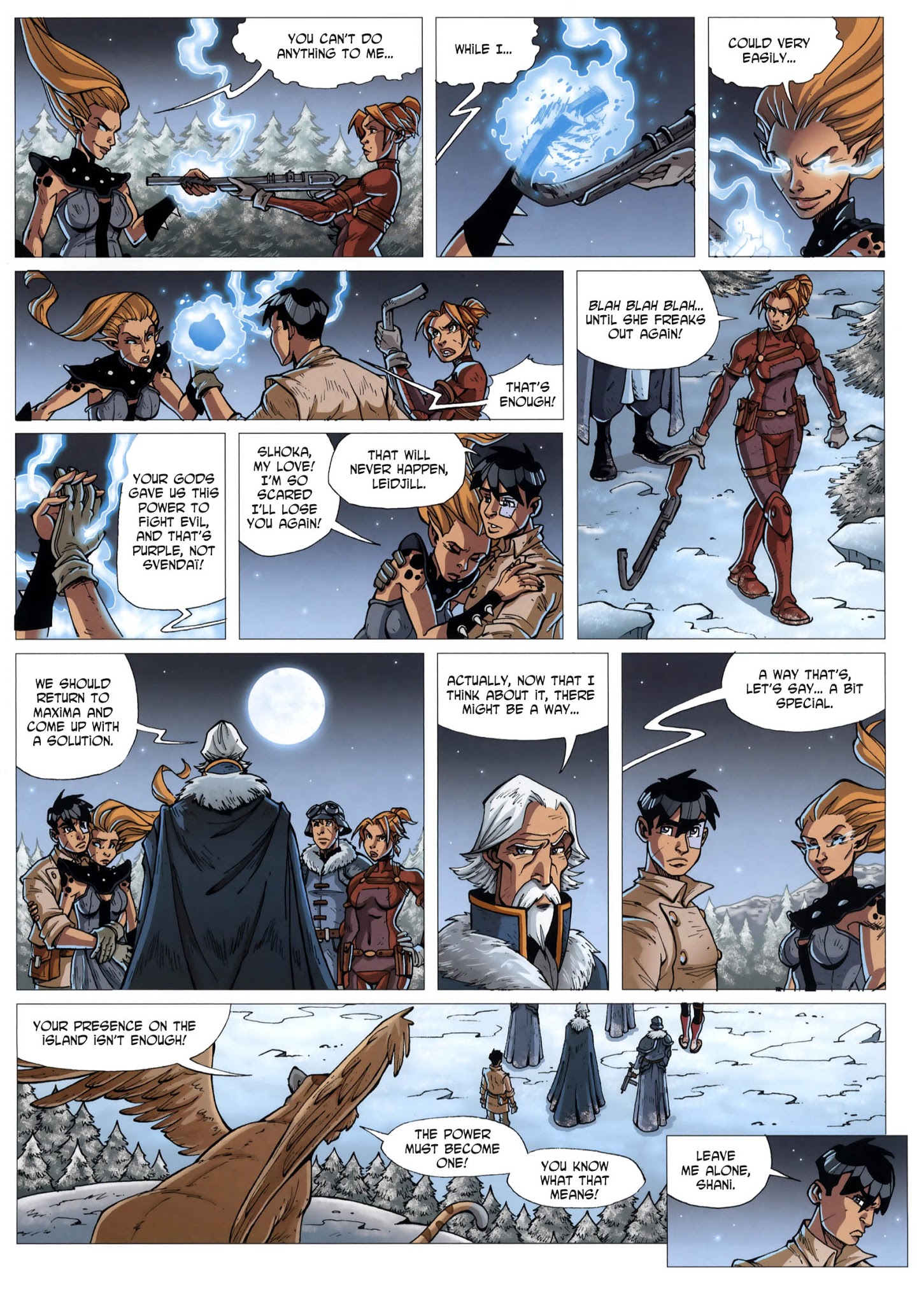 Read online Slhoka comic -  Issue #4 - 12