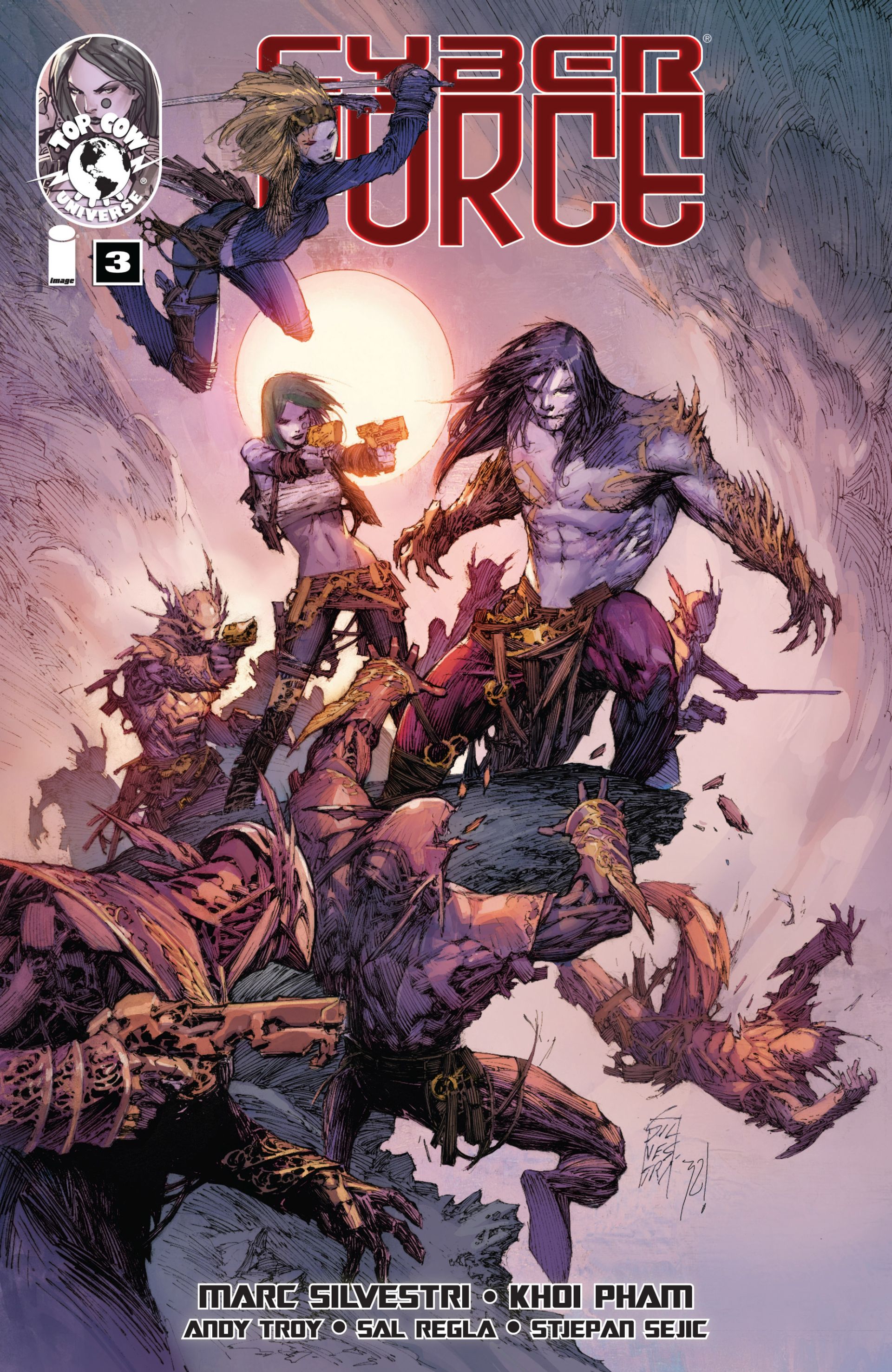 Read online Cyberforce (2012) comic -  Issue #3 - 1