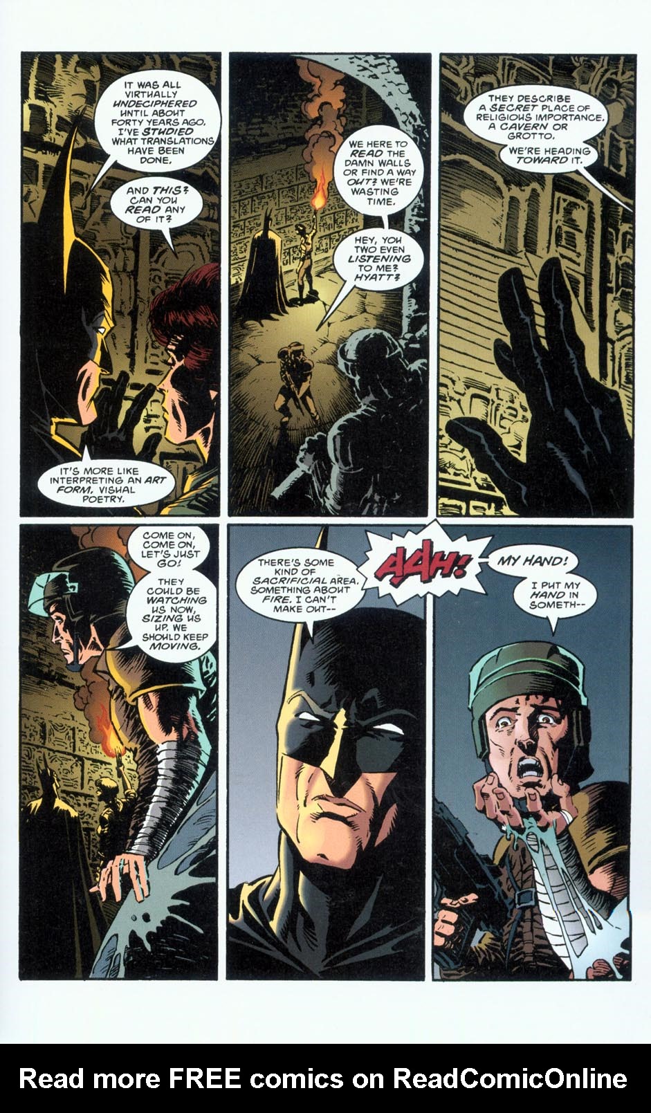 Read online Batman/Aliens comic -  Issue #2 - 13