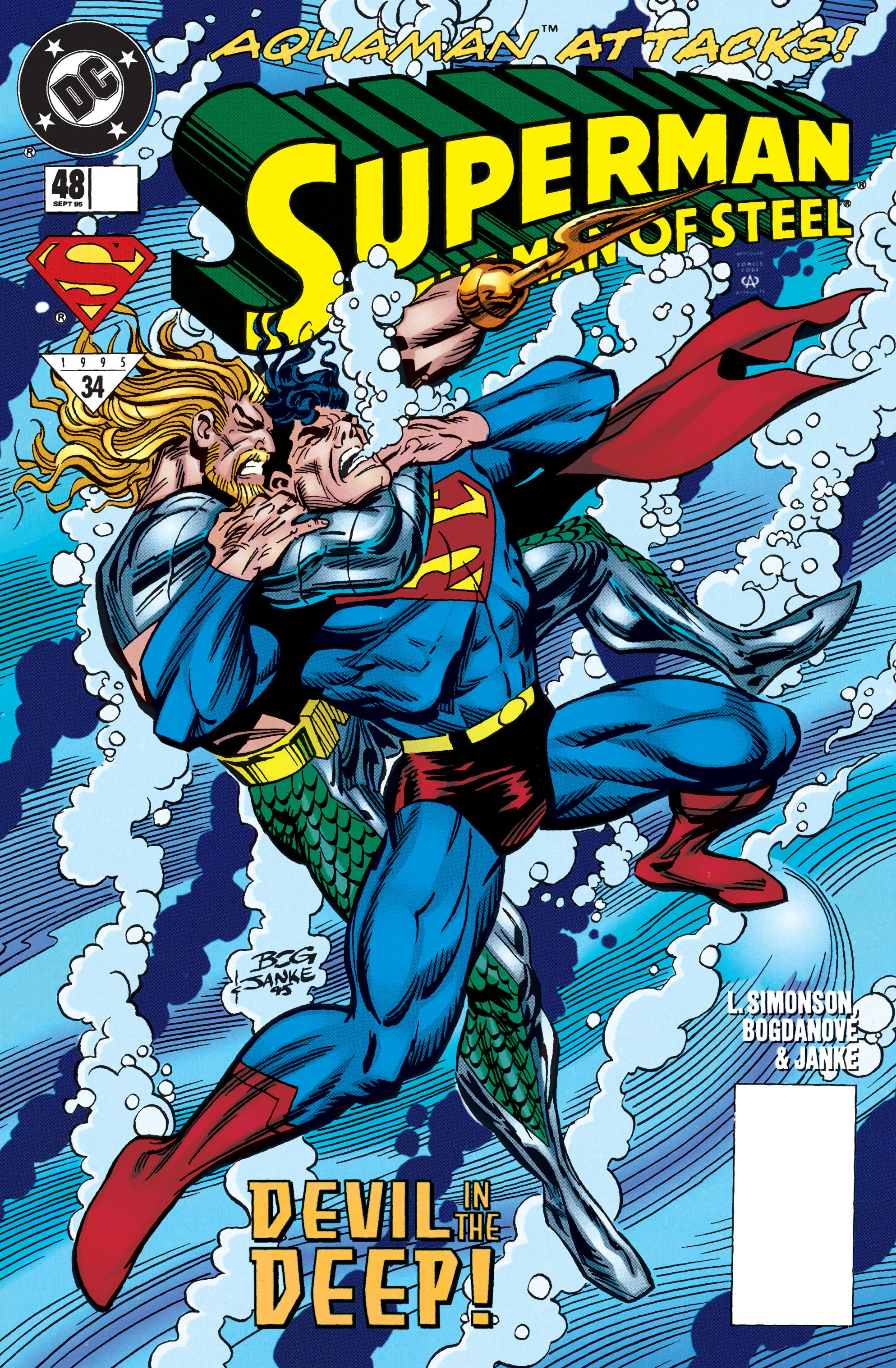 Read online Superman: The Man of Steel (1991) comic -  Issue #48 - 1