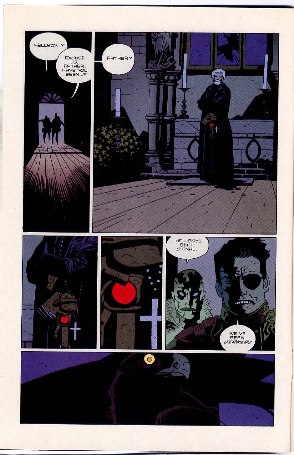Read online Hellboy: Wake the Devil comic -  Issue #5 - 6
