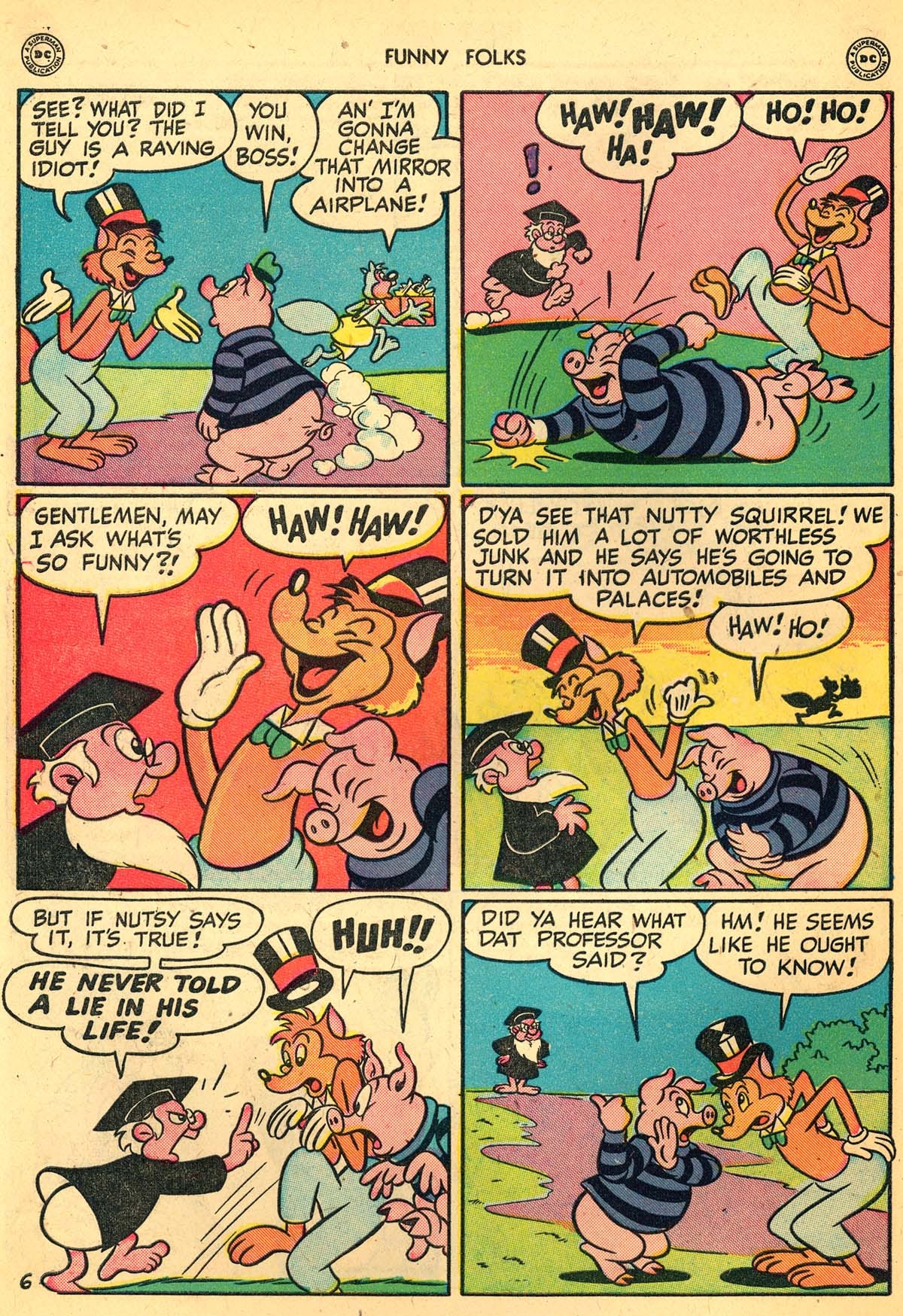 Read online Funny Folks comic -  Issue #13 - 48