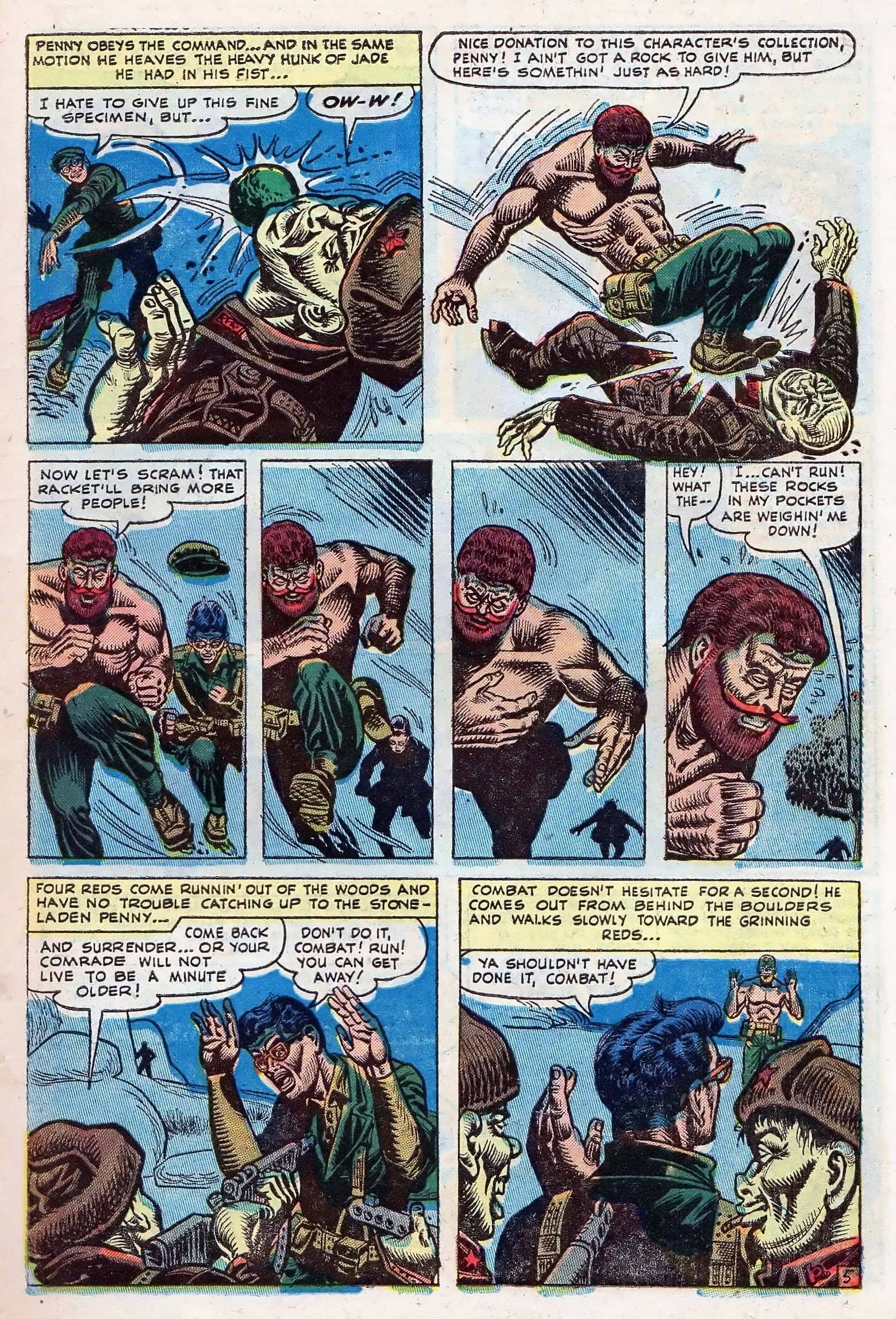 Read online Combat (1952) comic -  Issue #10 - 7