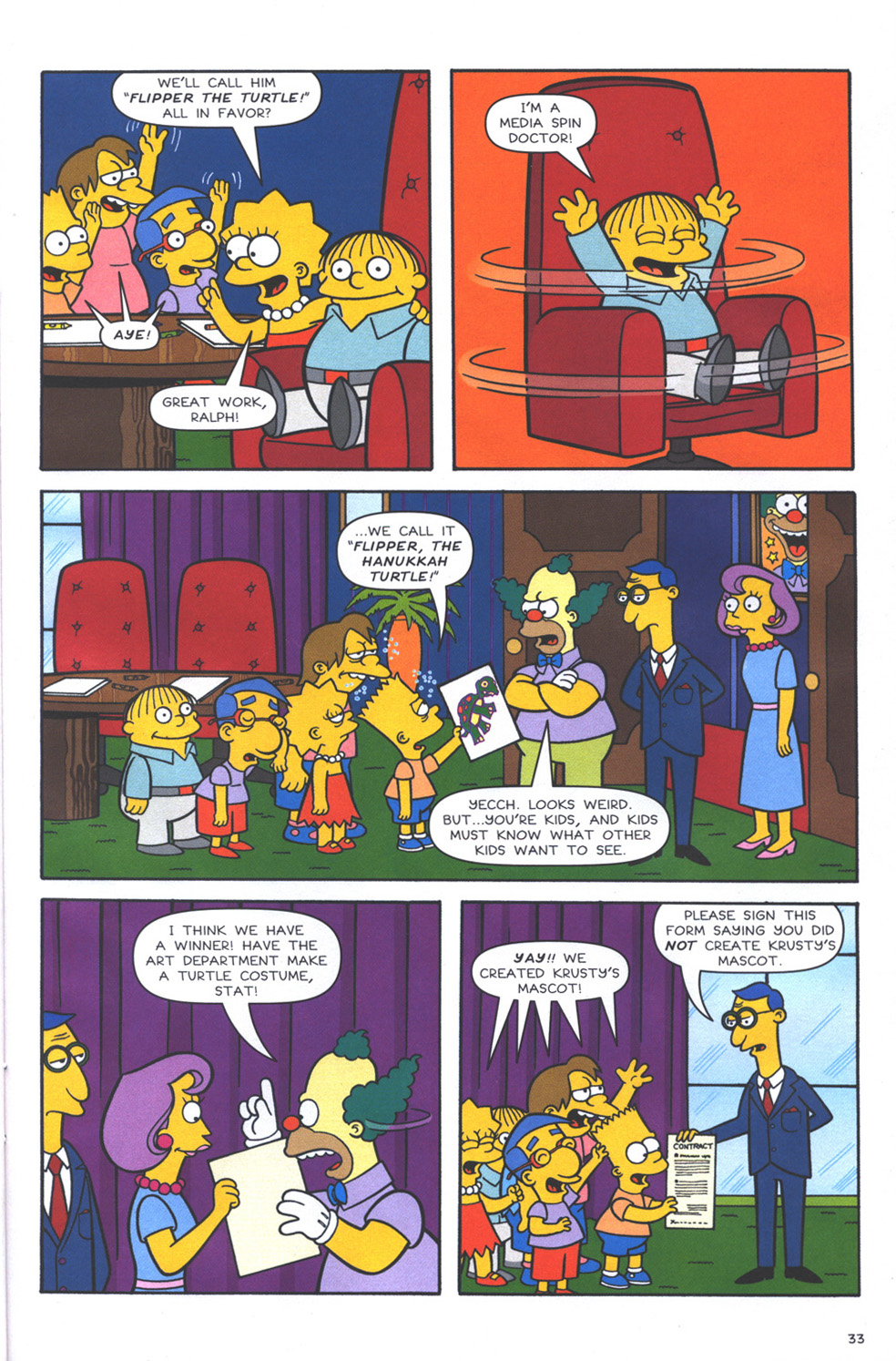 Read online The Simpsons Winter Wingding comic -  Issue #3 - 35