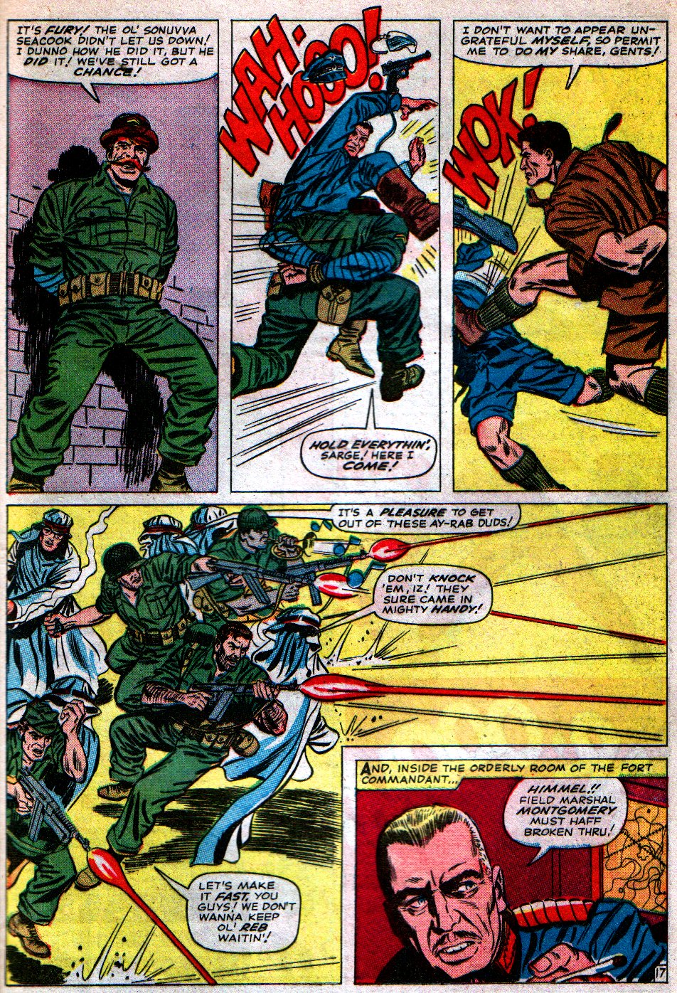 Read online Sgt. Fury comic -  Issue #16 - 25