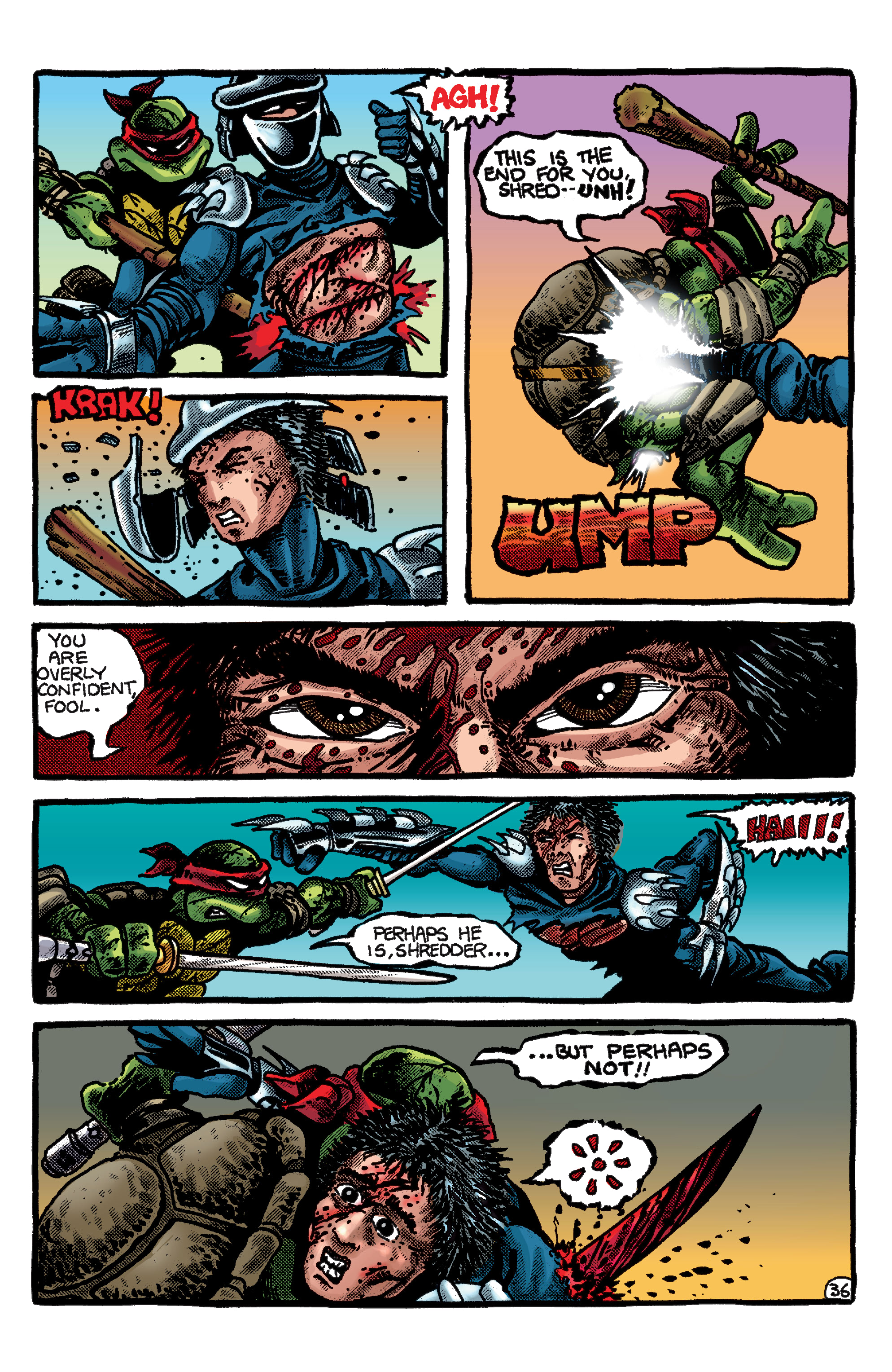 Read online Teenage Mutant Ninja Turtles: Best Of comic -  Issue # Best of Shredder - 36