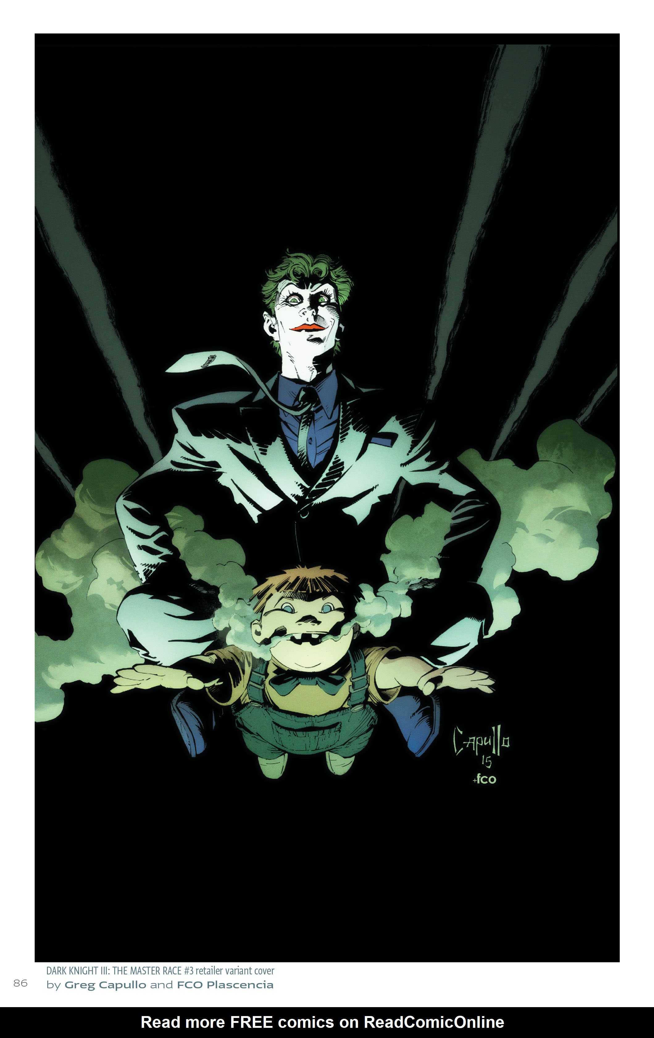 Read online Batman: The Dark Knight Master Race: The Covers Deluxe Edition comic -  Issue # TPB (Part 1) - 80